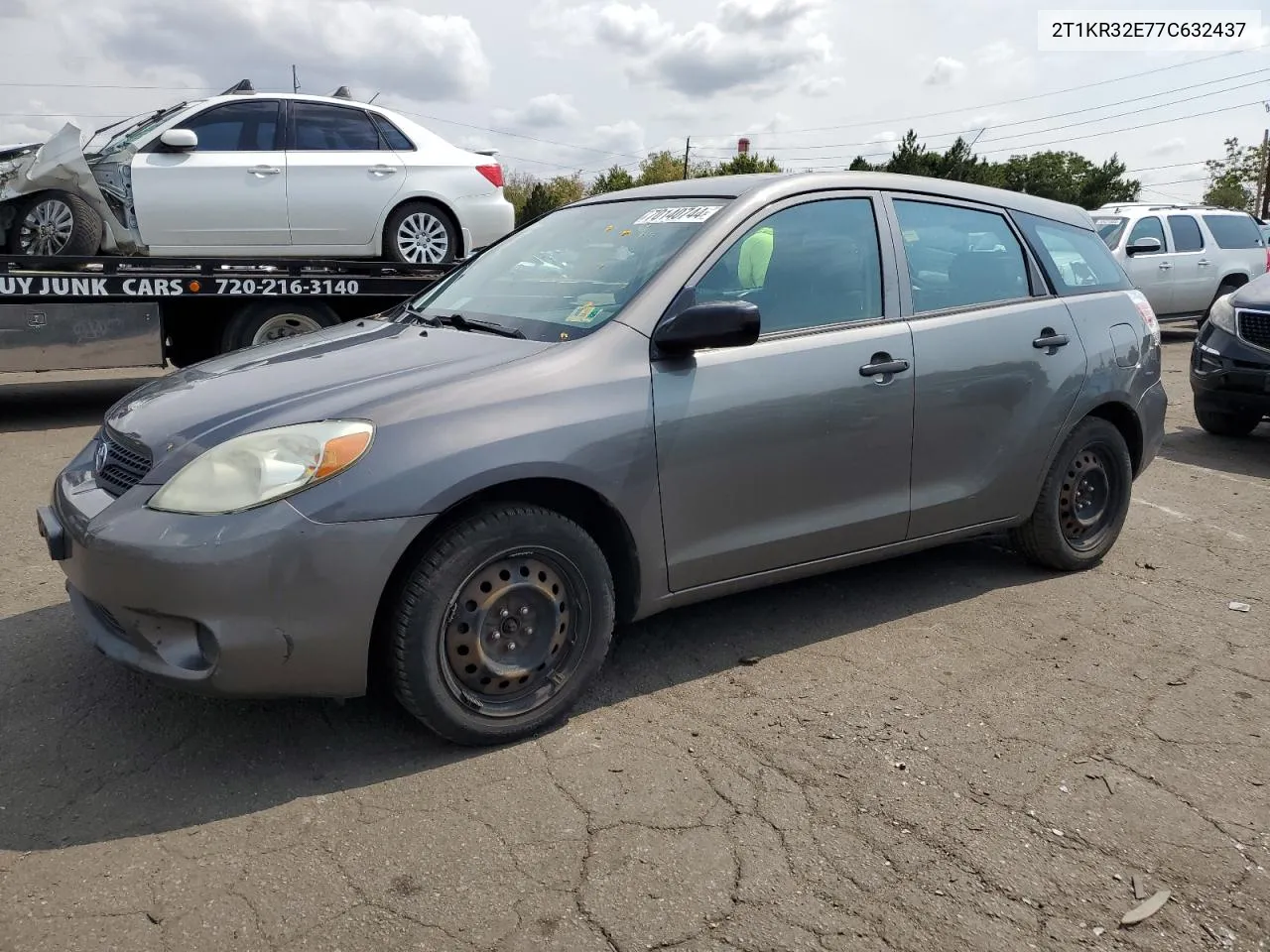 2007 Toyota Corolla Matrix Xr VIN: 2T1KR32E77C632437 Lot: 70140744