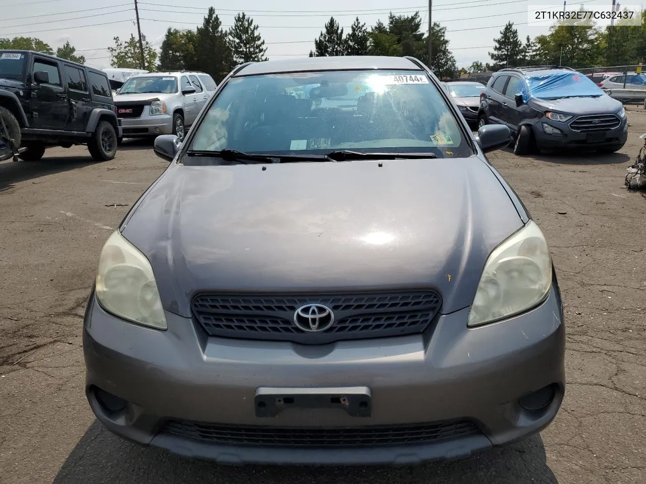 2007 Toyota Corolla Matrix Xr VIN: 2T1KR32E77C632437 Lot: 70140744