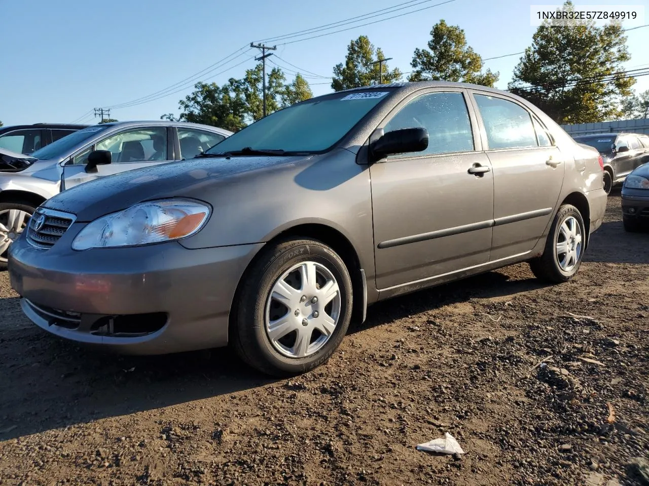 1NXBR32E57Z849919 2007 Toyota Corolla Ce