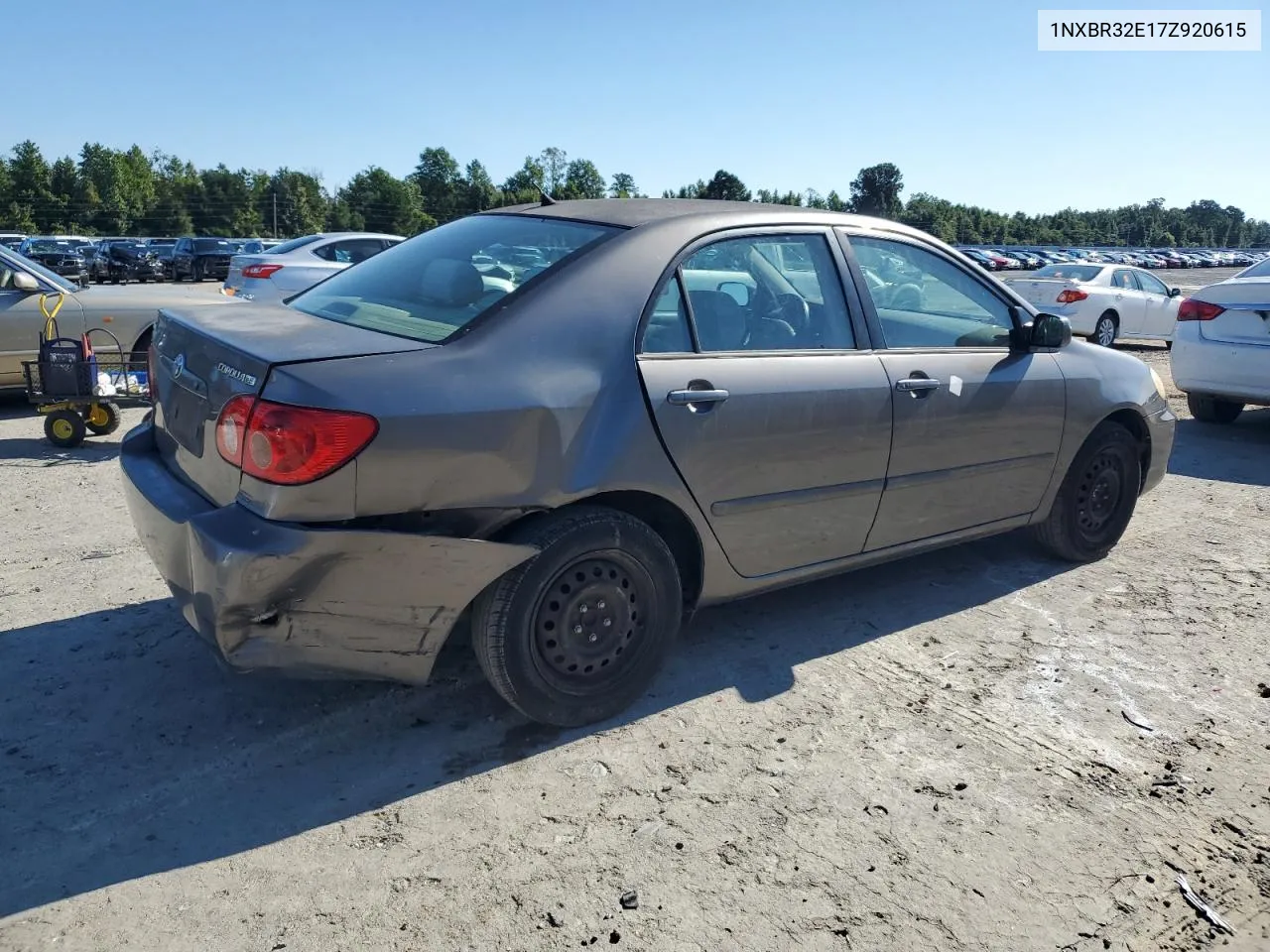 2007 Toyota Corolla Ce VIN: 1NXBR32E17Z920615 Lot: 70178564