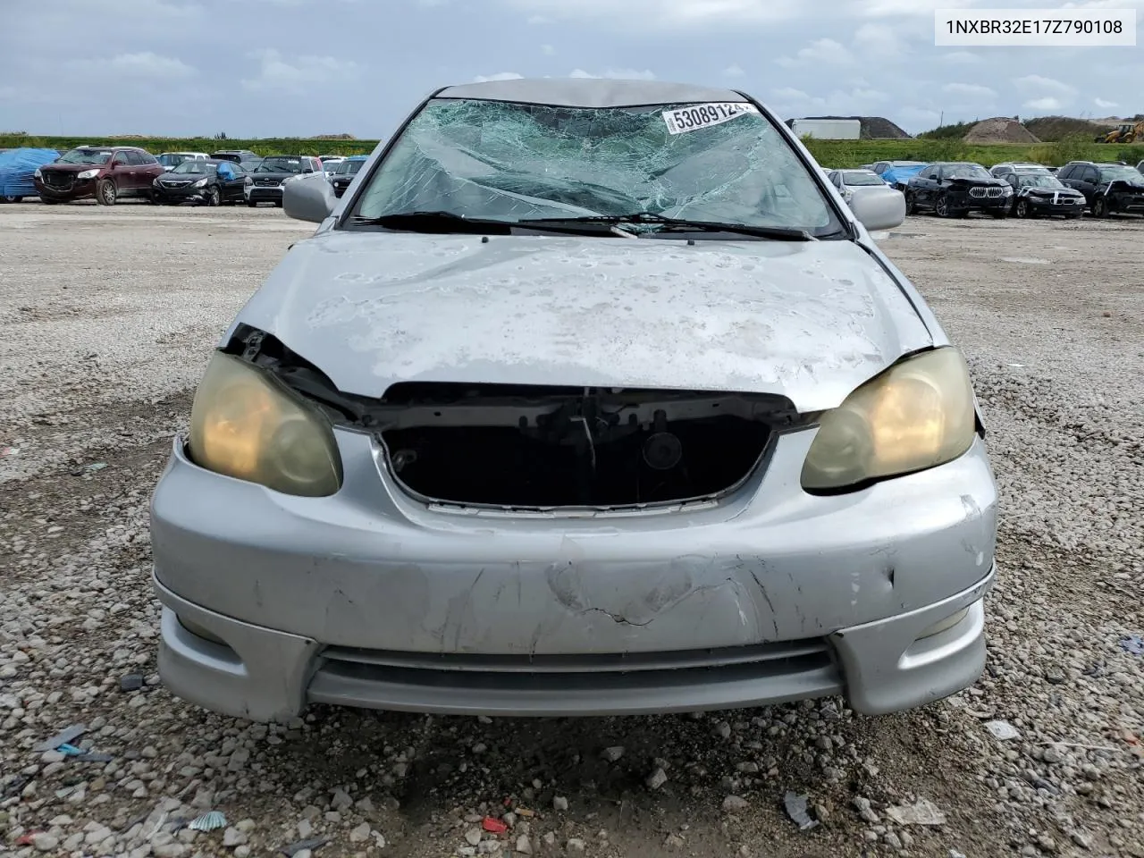 2007 Toyota Corolla Ce VIN: 1NXBR32E17Z790108 Lot: 70421534