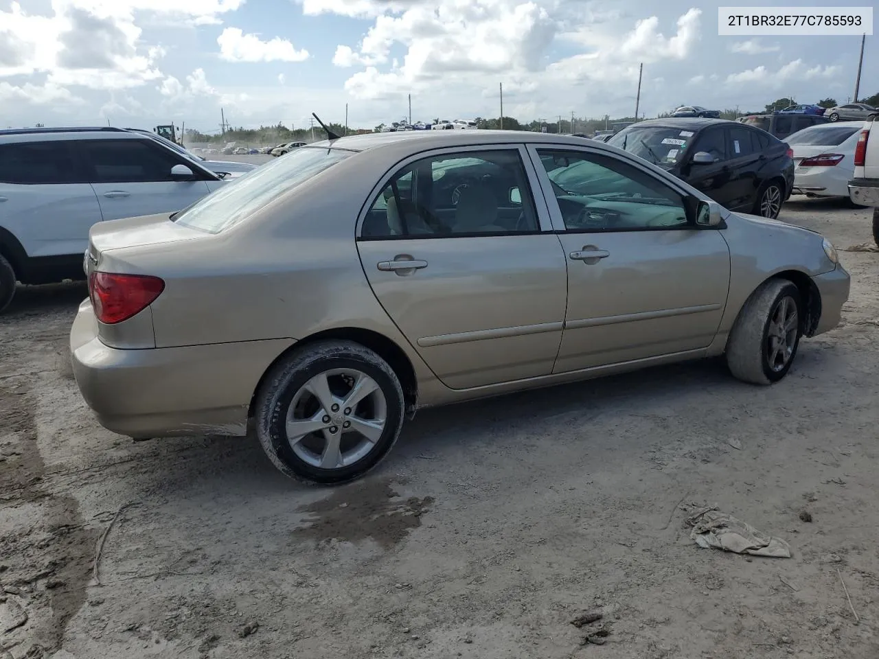 2007 Toyota Corolla Ce VIN: 2T1BR32E77C785593 Lot: 70645094