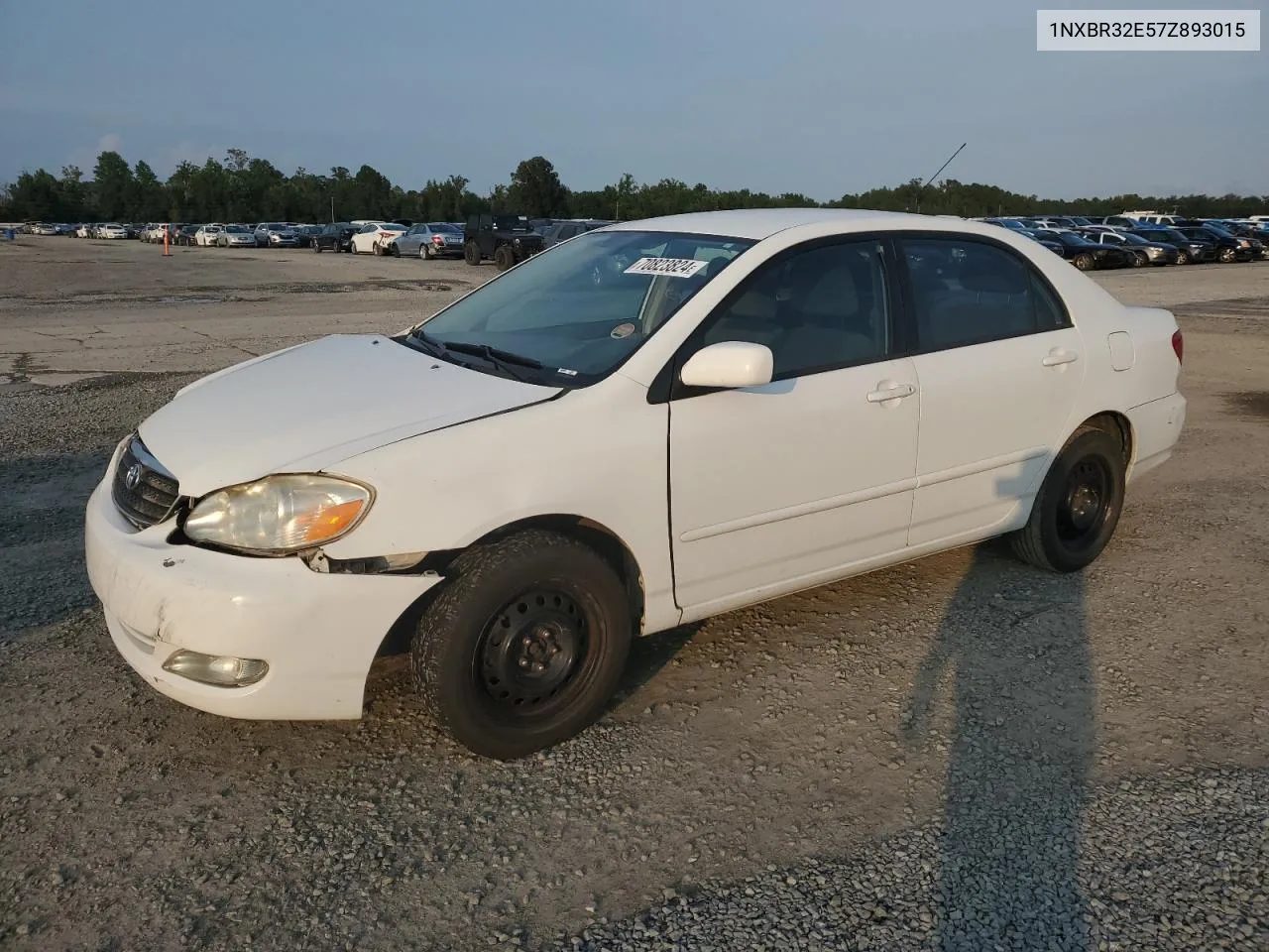 1NXBR32E57Z893015 2007 Toyota Corolla Ce