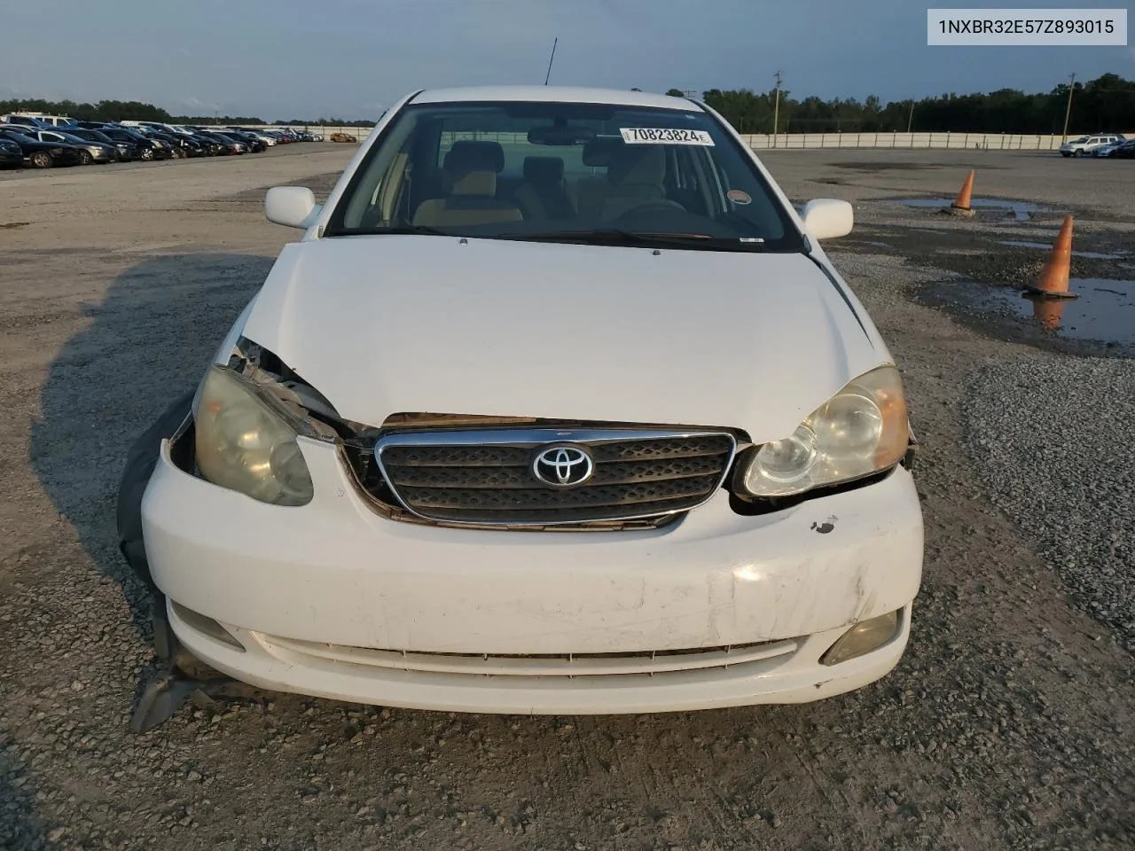 2007 Toyota Corolla Ce VIN: 1NXBR32E57Z893015 Lot: 70823824