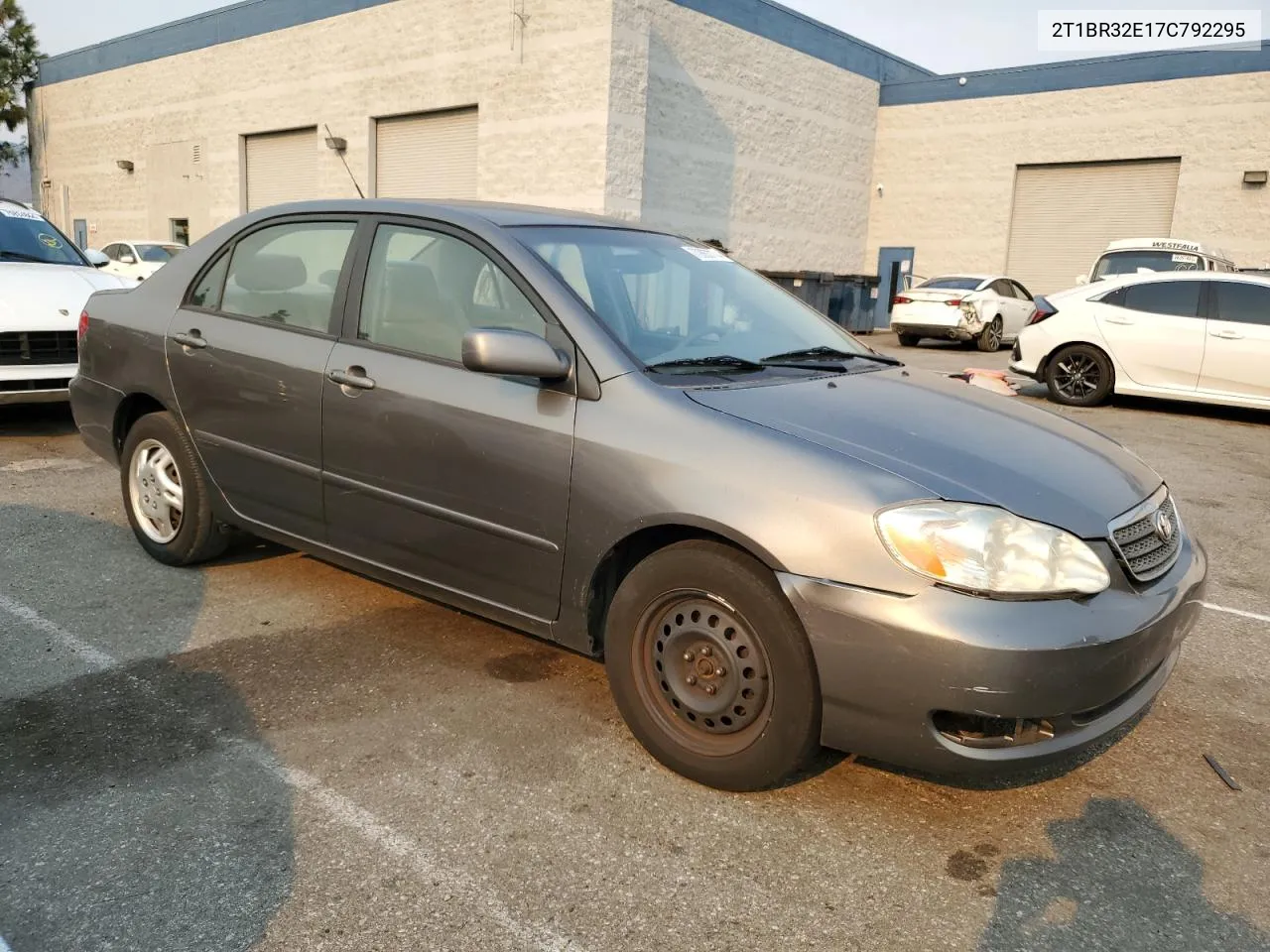 2007 Toyota Corolla Ce VIN: 2T1BR32E17C792295 Lot: 70863774