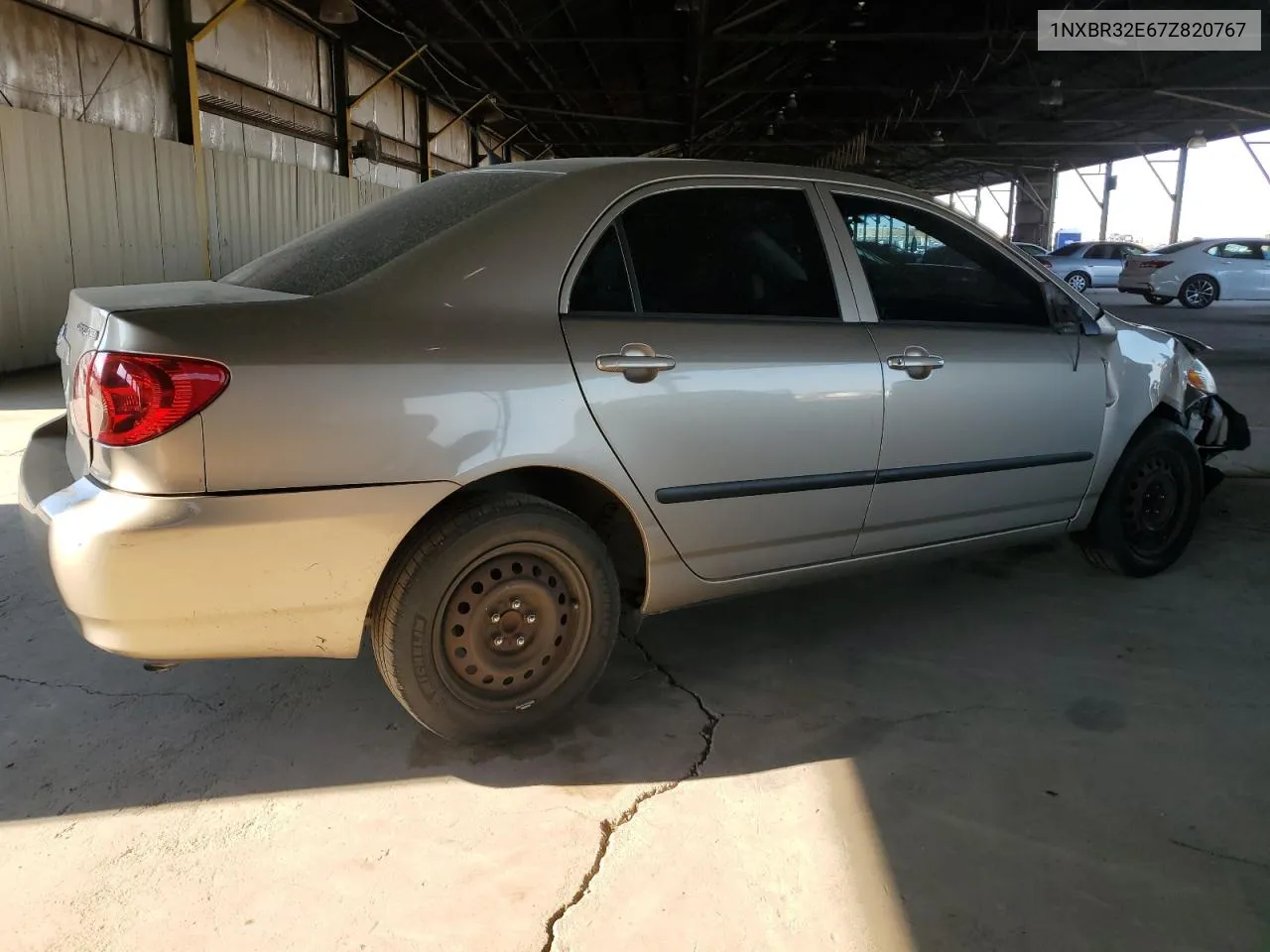 2007 Toyota Corolla Ce VIN: 1NXBR32E67Z820767 Lot: 70882744