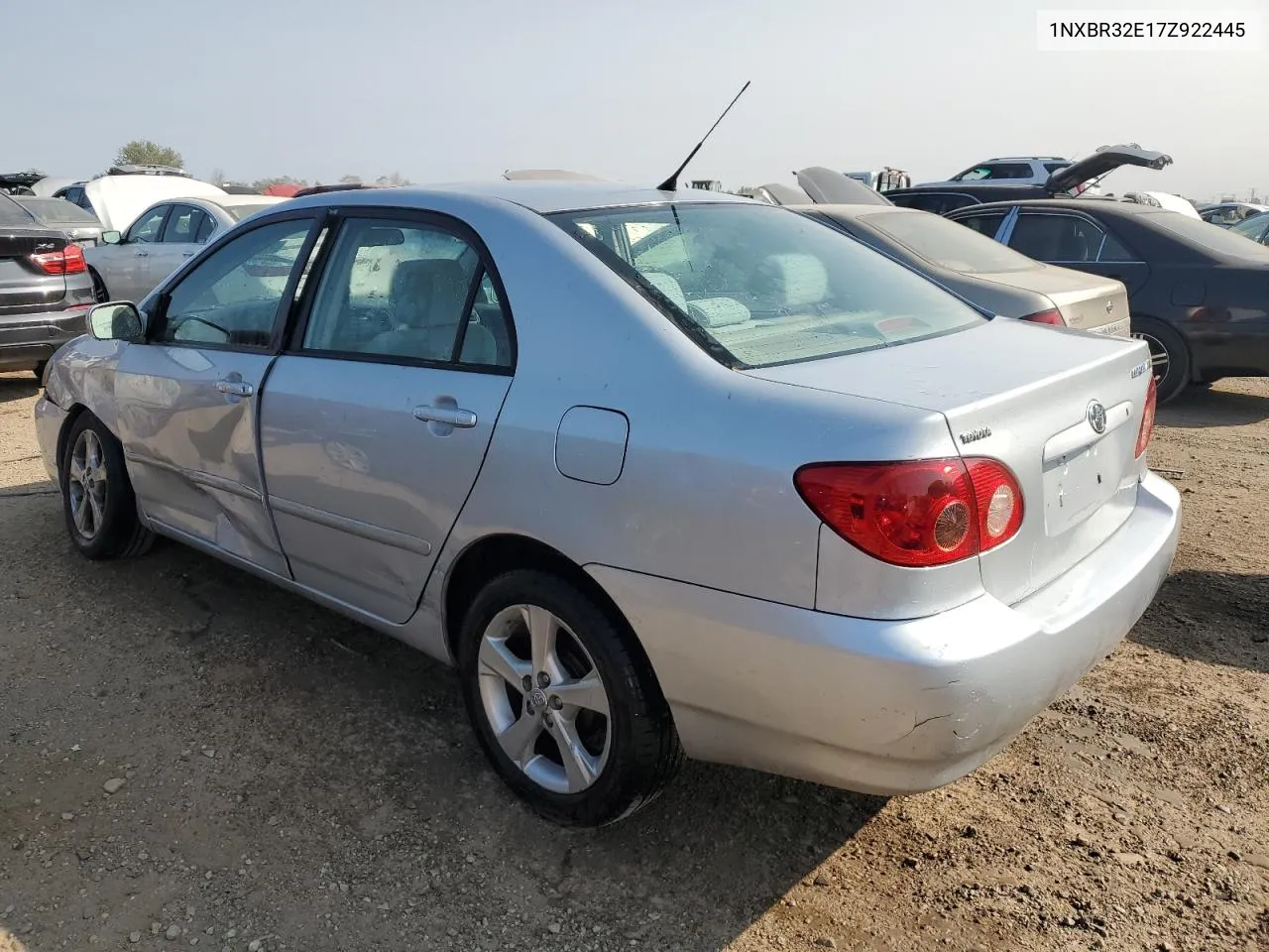 2007 Toyota Corolla Ce VIN: 1NXBR32E17Z922445 Lot: 71018184