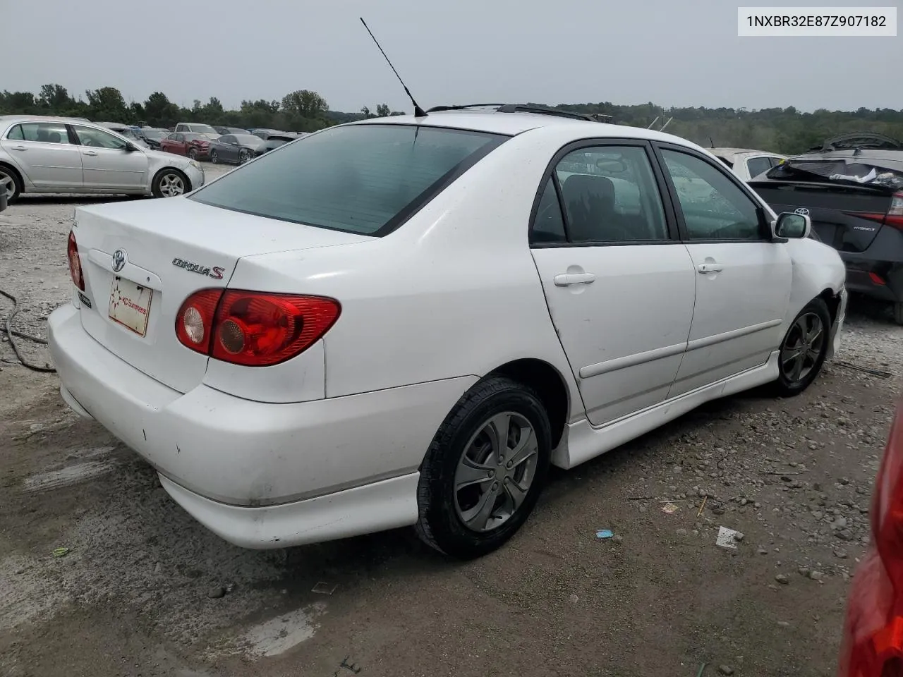 2007 Toyota Corolla Ce VIN: 1NXBR32E87Z907182 Lot: 71233794