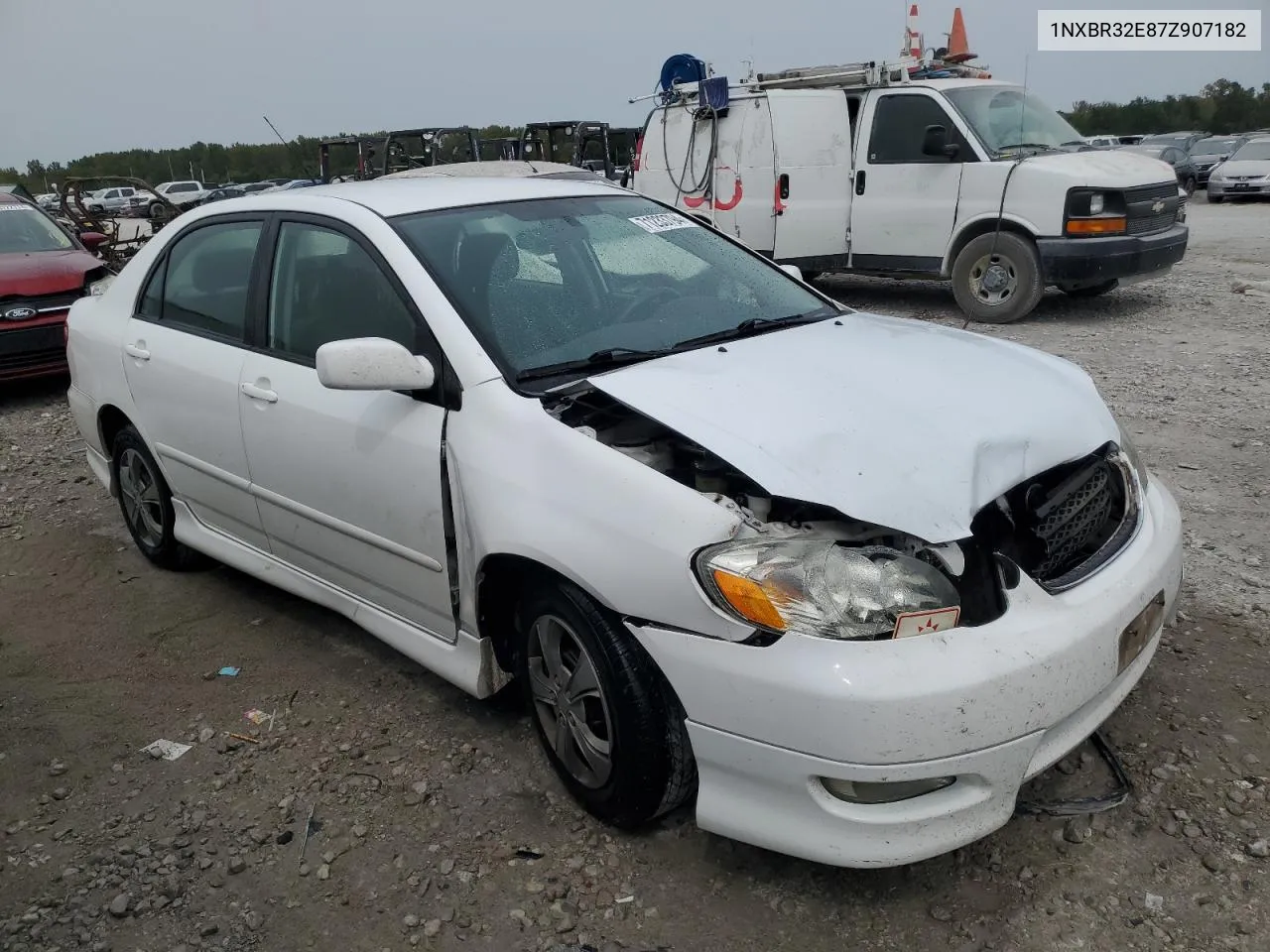 2007 Toyota Corolla Ce VIN: 1NXBR32E87Z907182 Lot: 71233794