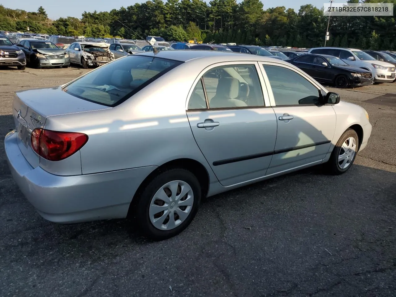 2007 Toyota Corolla Ce VIN: 2T1BR32E57C818218 Lot: 71278604