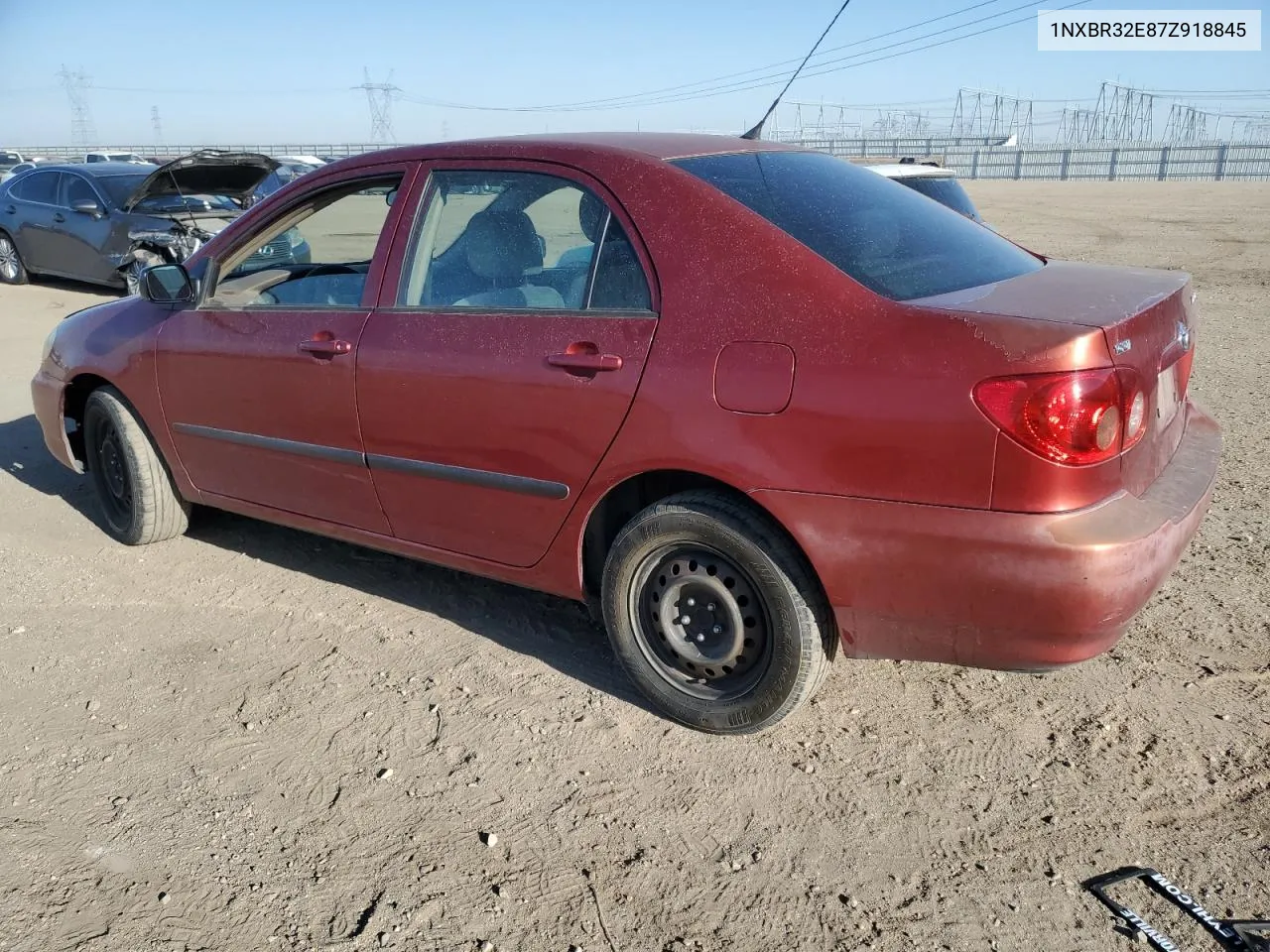 2007 Toyota Corolla Ce VIN: 1NXBR32E87Z918845 Lot: 71611354