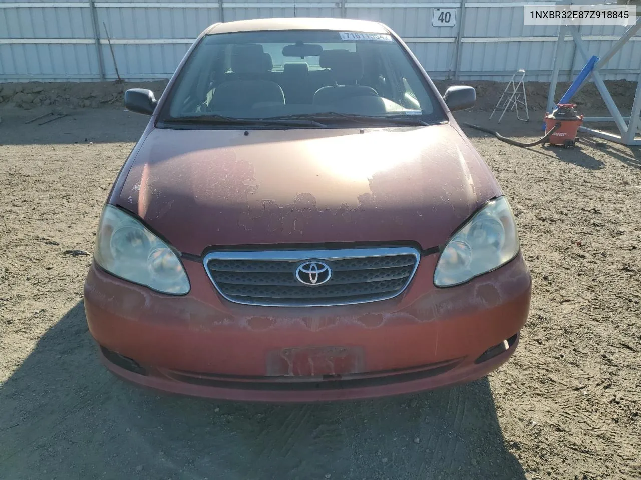 1NXBR32E87Z918845 2007 Toyota Corolla Ce