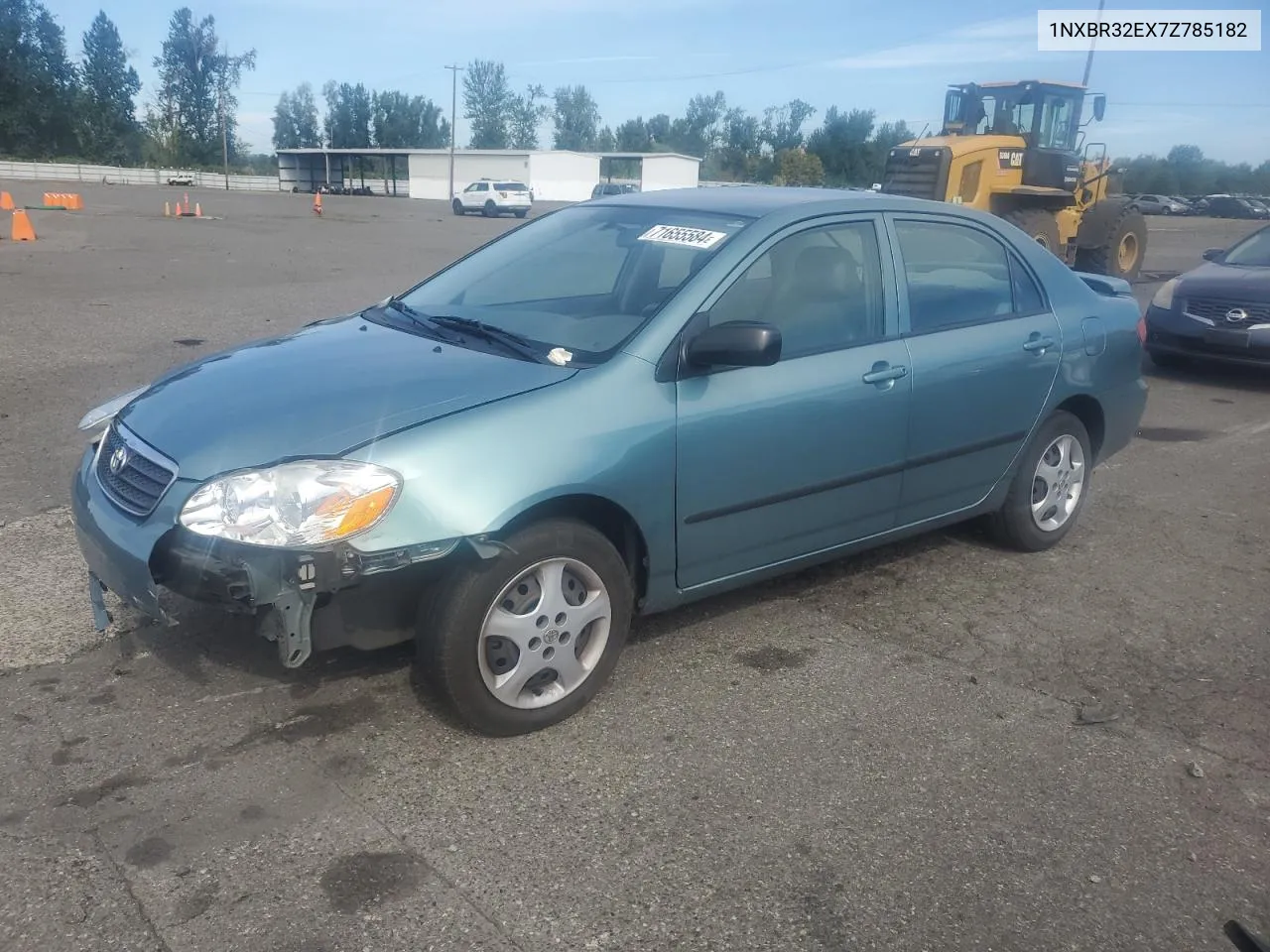 2007 Toyota Corolla Ce VIN: 1NXBR32EX7Z785182 Lot: 71655584