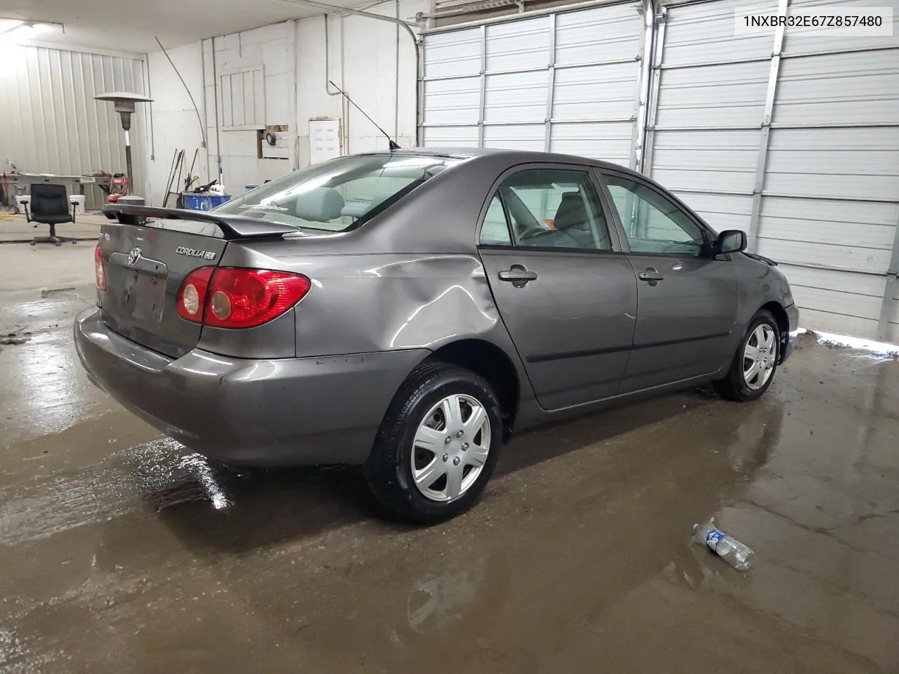 2007 Toyota Corolla Ce VIN: 1NXBR32E67Z857480 Lot: 71661874