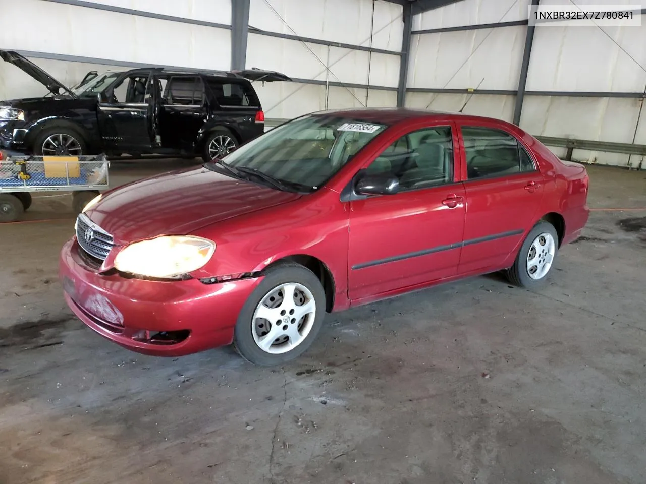 2007 Toyota Corolla Ce VIN: 1NXBR32EX7Z780841 Lot: 71816554