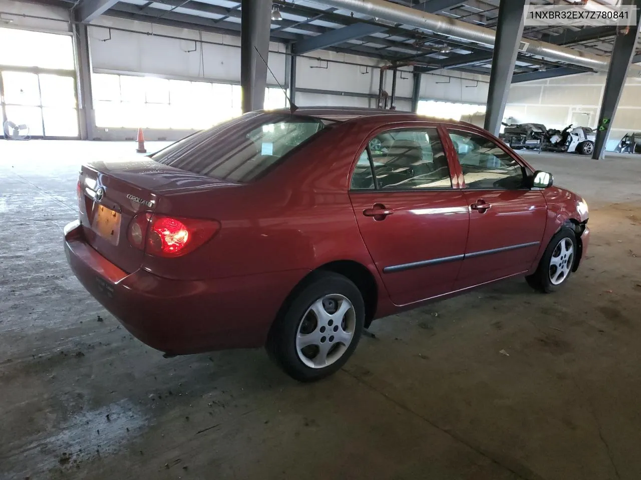 2007 Toyota Corolla Ce VIN: 1NXBR32EX7Z780841 Lot: 71816554