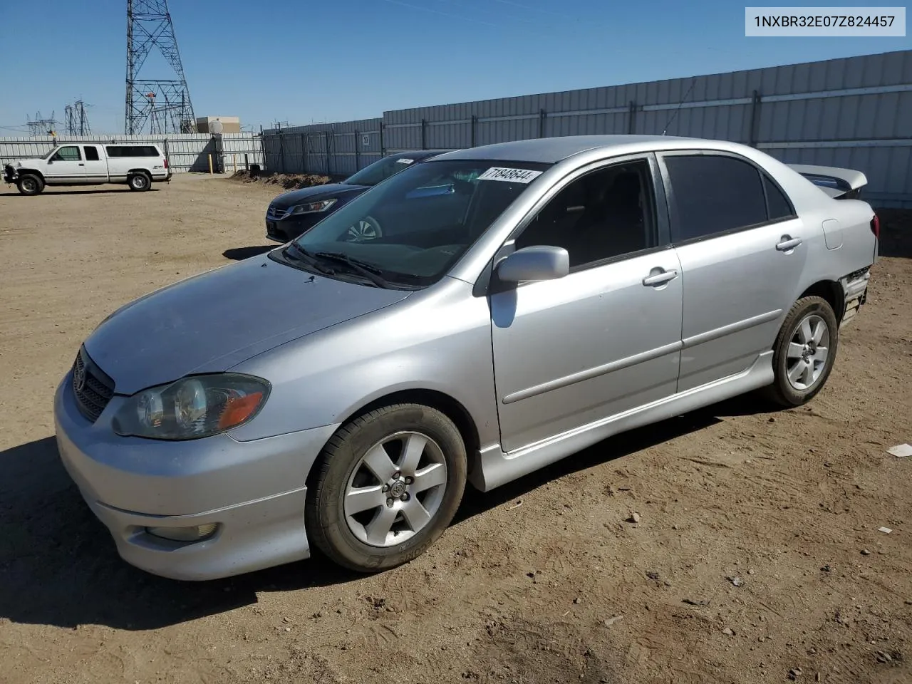 2007 Toyota Corolla Ce VIN: 1NXBR32E07Z824457 Lot: 71848644