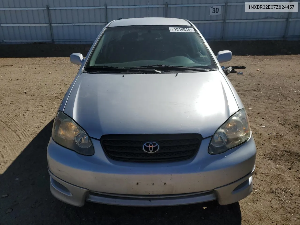 2007 Toyota Corolla Ce VIN: 1NXBR32E07Z824457 Lot: 71848644