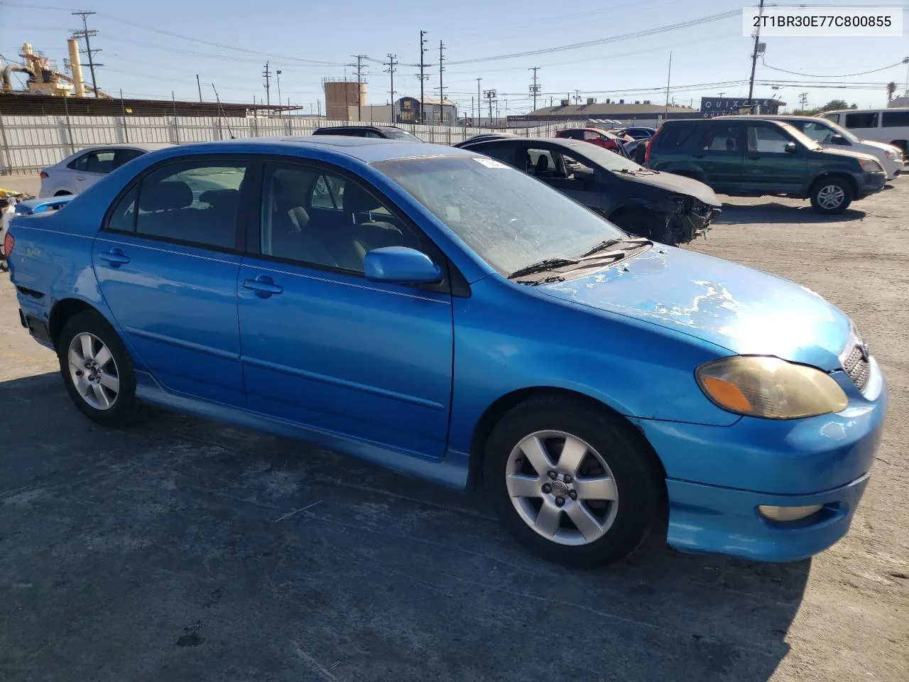 2007 Toyota Corolla Ce VIN: 2T1BR30E77C800855 Lot: 71928414