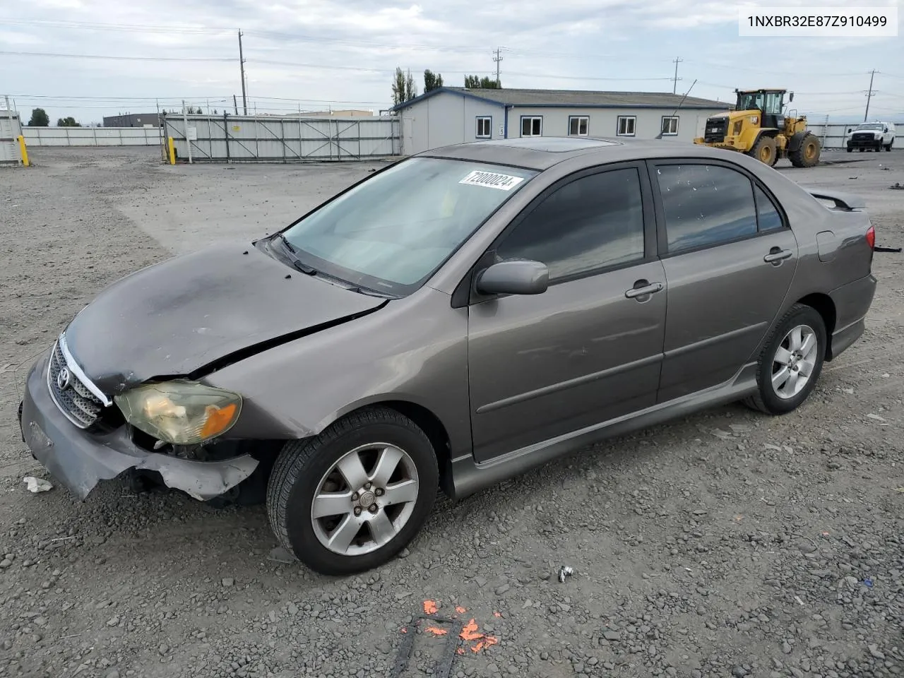 1NXBR32E87Z910499 2007 Toyota Corolla Ce