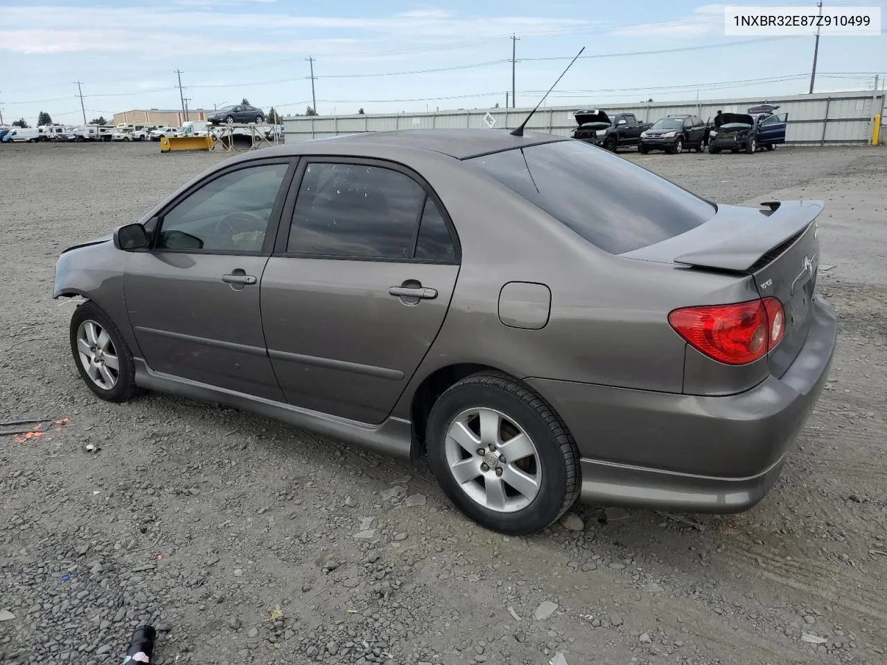 2007 Toyota Corolla Ce VIN: 1NXBR32E87Z910499 Lot: 72000024