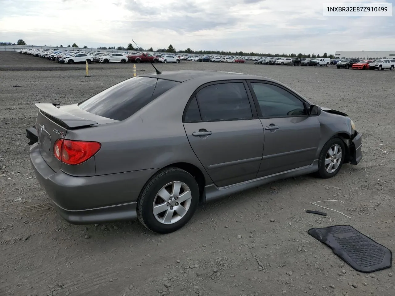 2007 Toyota Corolla Ce VIN: 1NXBR32E87Z910499 Lot: 72000024