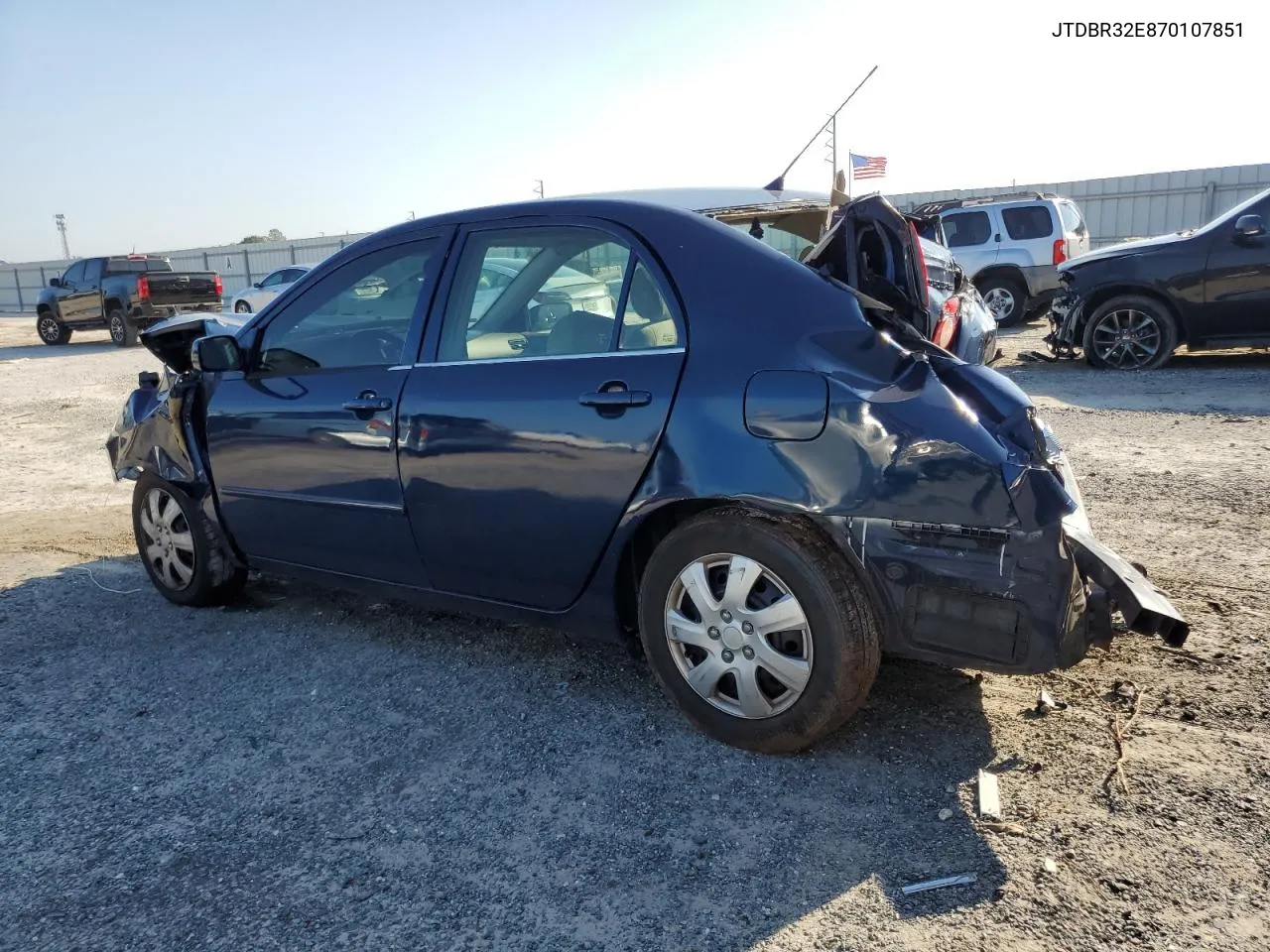 2007 Toyota Corolla Ce VIN: JTDBR32E870107851 Lot: 72246624