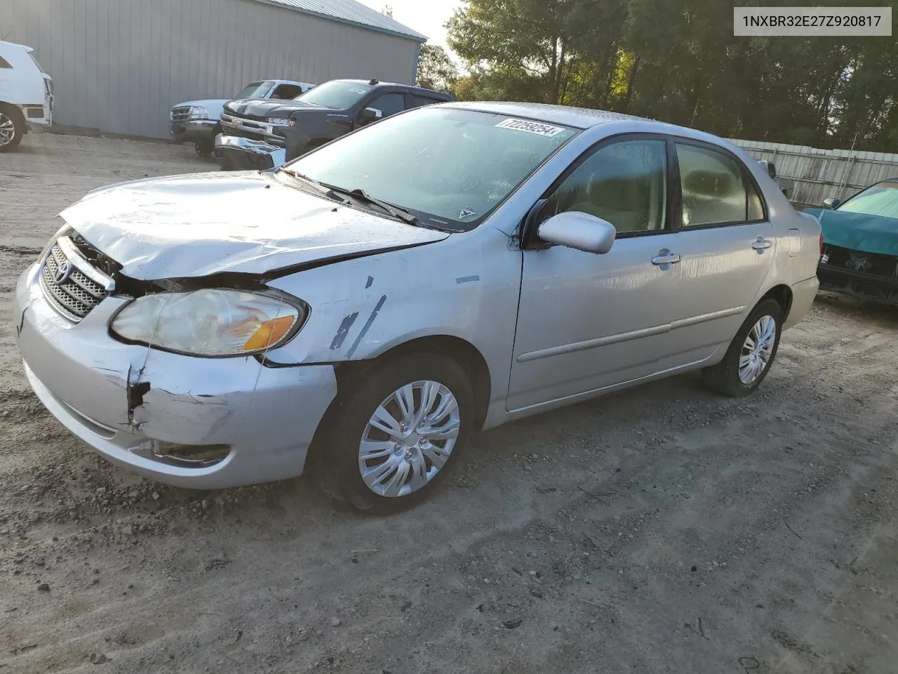 1NXBR32E27Z920817 2007 Toyota Corolla Ce