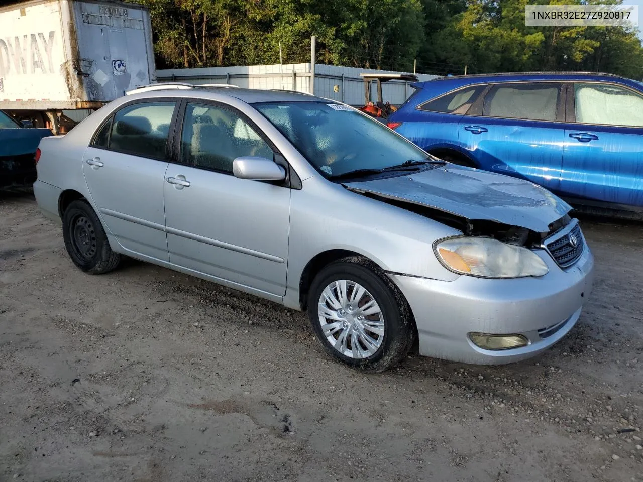 2007 Toyota Corolla Ce VIN: 1NXBR32E27Z920817 Lot: 72259254