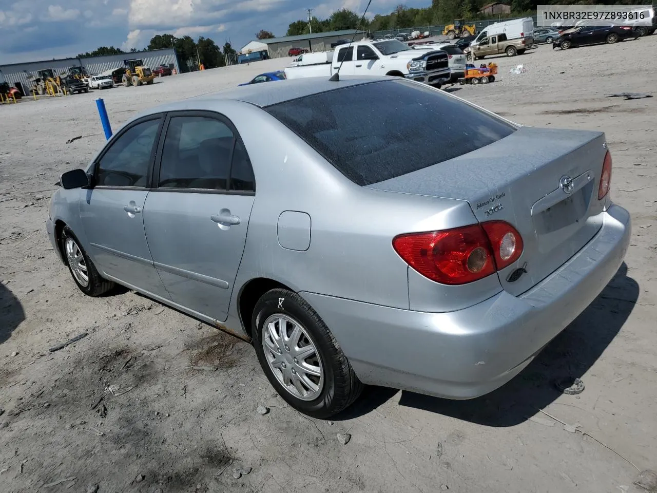 1NXBR32E97Z893616 2007 Toyota Corolla Ce