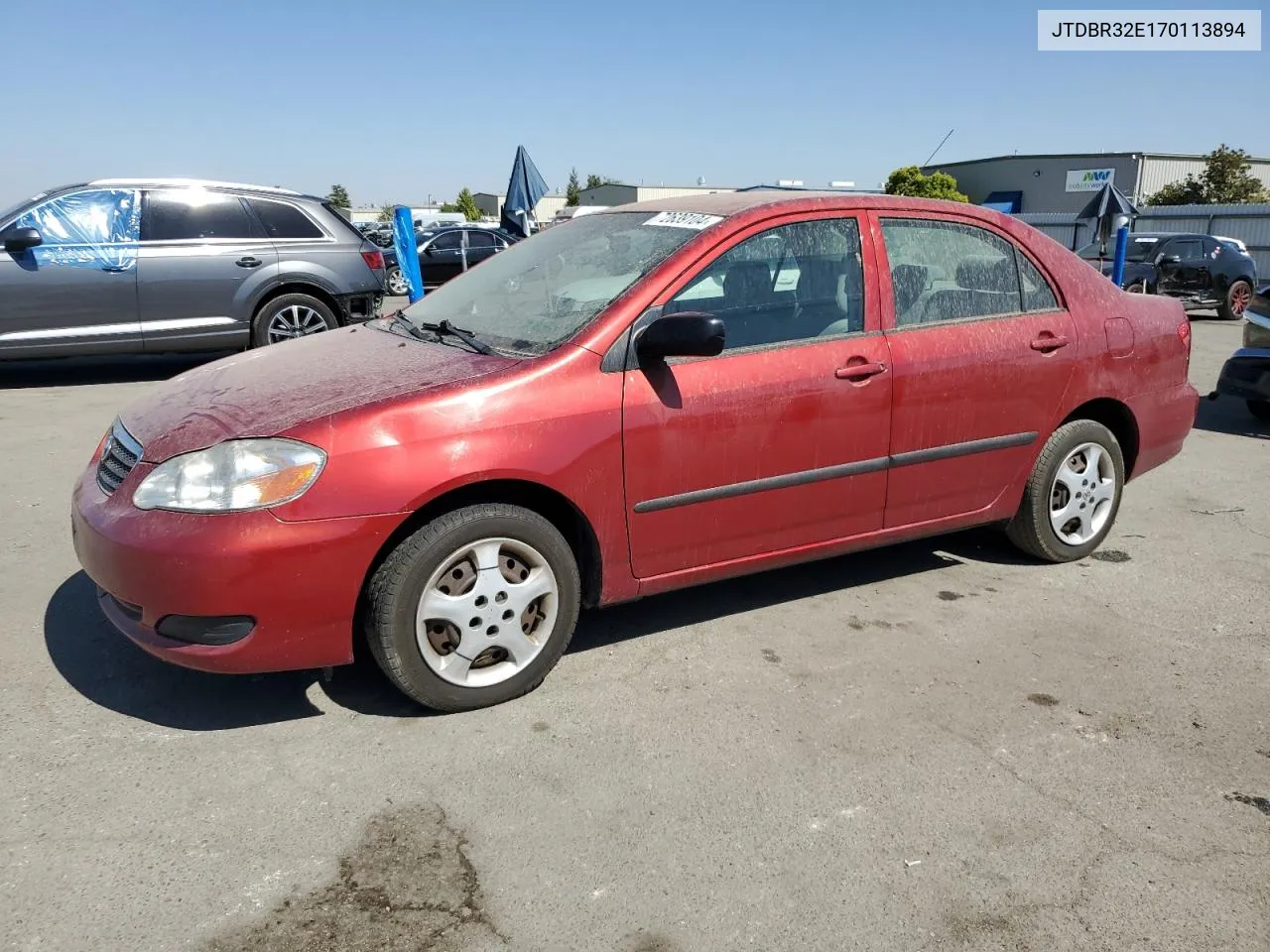 2007 Toyota Corolla Ce VIN: JTDBR32E170113894 Lot: 72639104