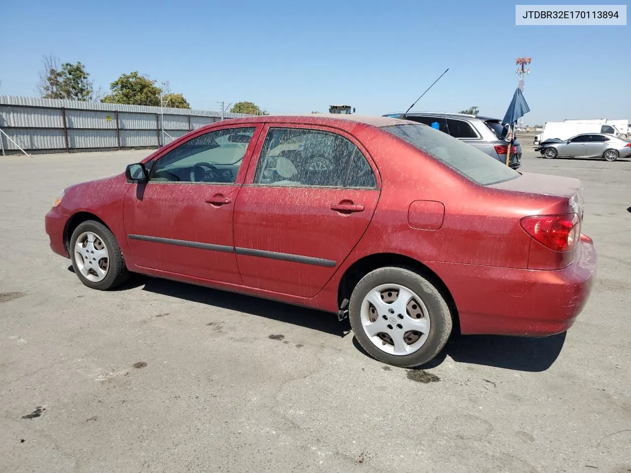 2007 Toyota Corolla Ce VIN: JTDBR32E170113894 Lot: 72639104