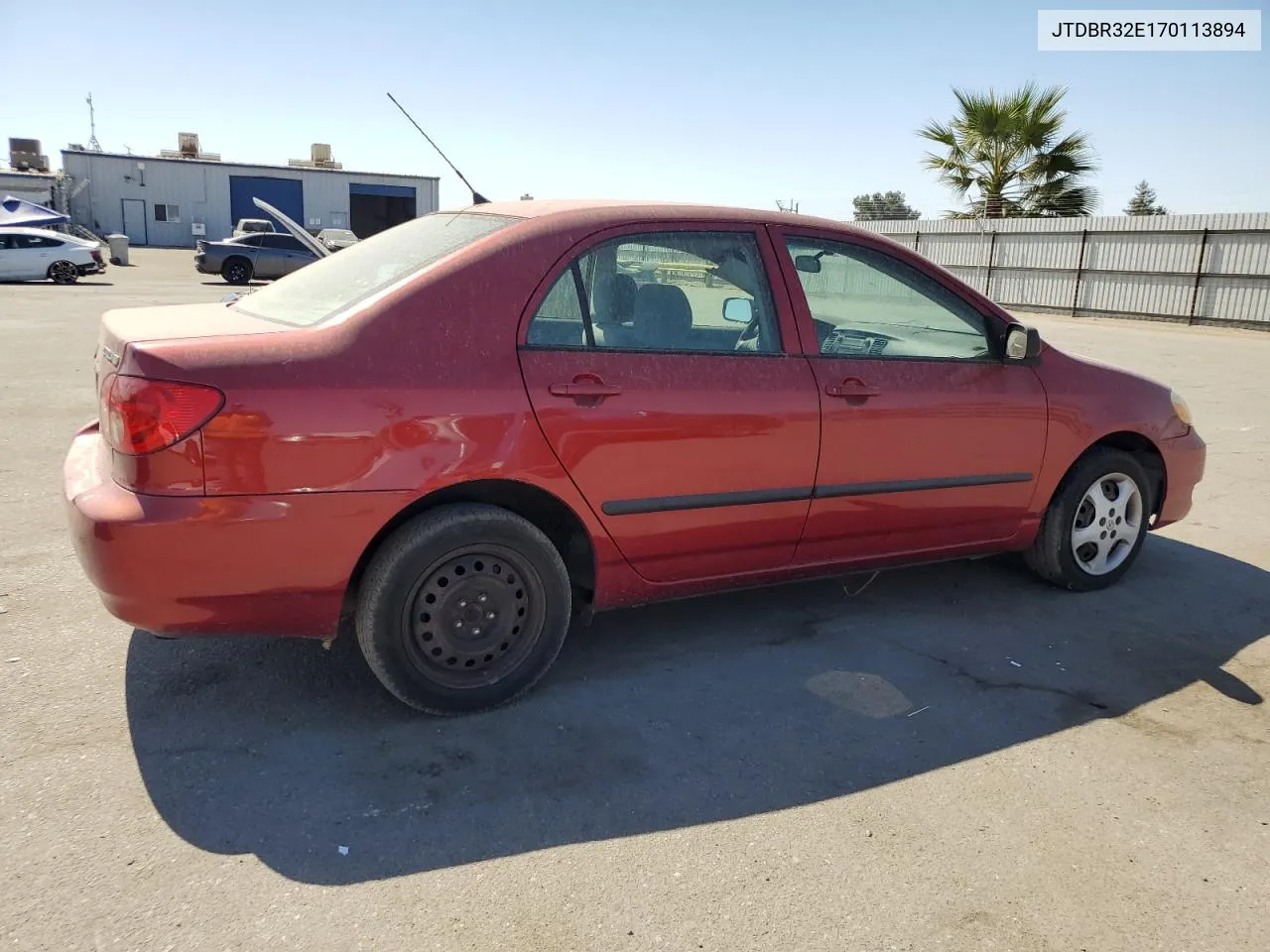 2007 Toyota Corolla Ce VIN: JTDBR32E170113894 Lot: 72639104