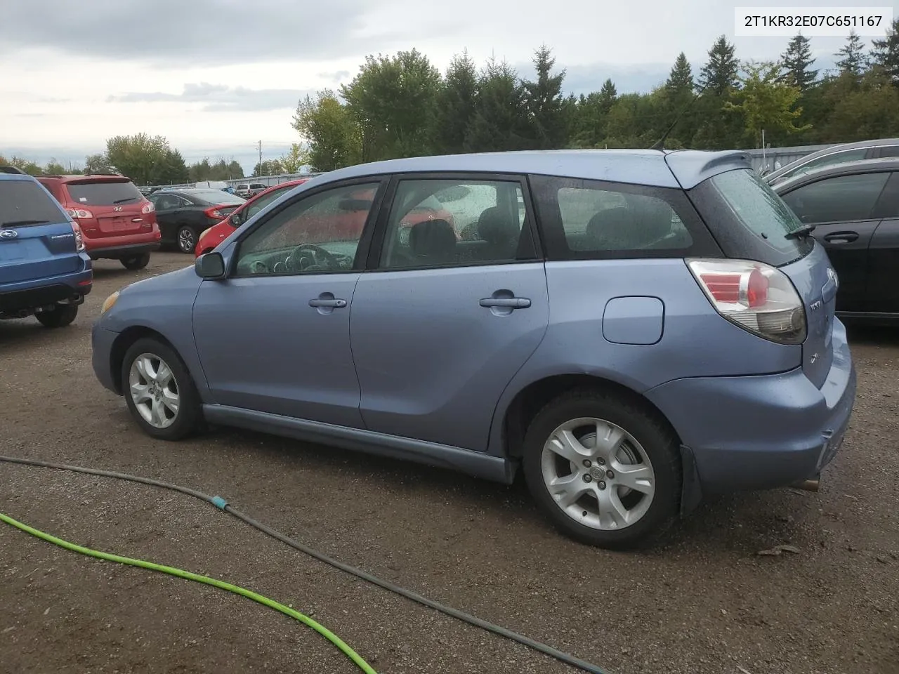 2T1KR32E07C651167 2007 Toyota Corolla Matrix Xr