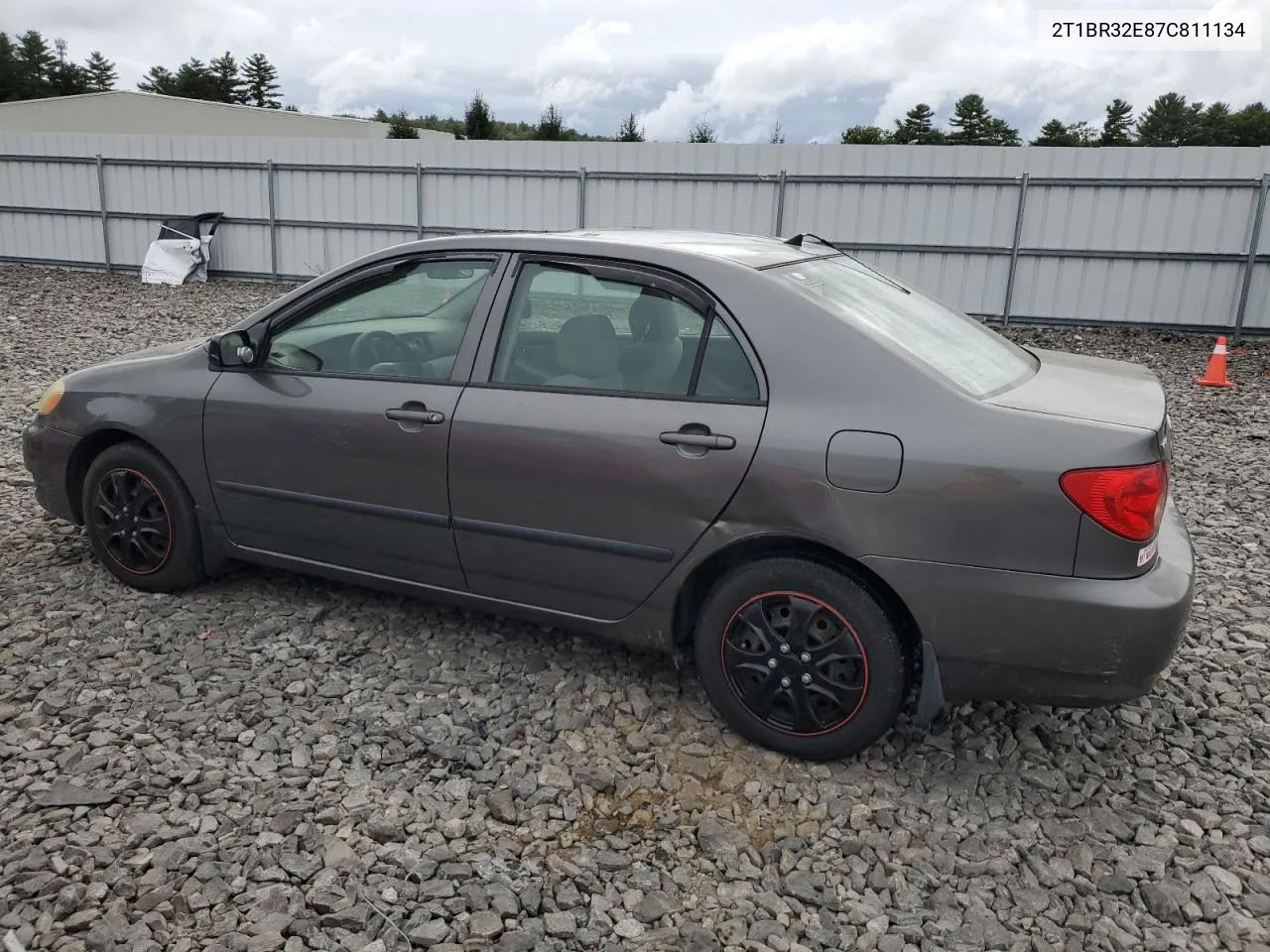 2007 Toyota Corolla Ce VIN: 2T1BR32E87C811134 Lot: 72851464