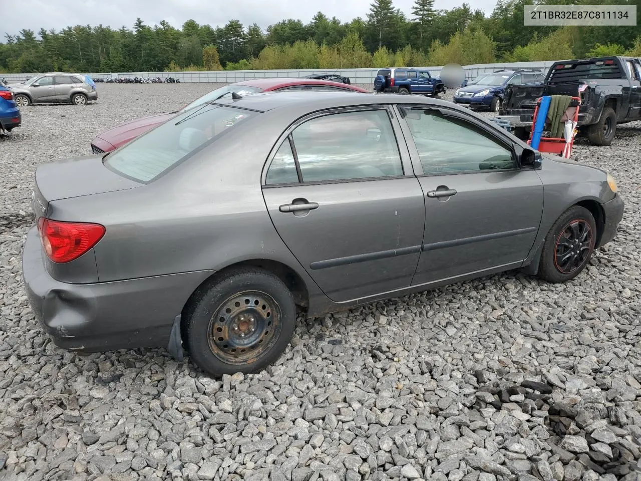 2007 Toyota Corolla Ce VIN: 2T1BR32E87C811134 Lot: 72851464