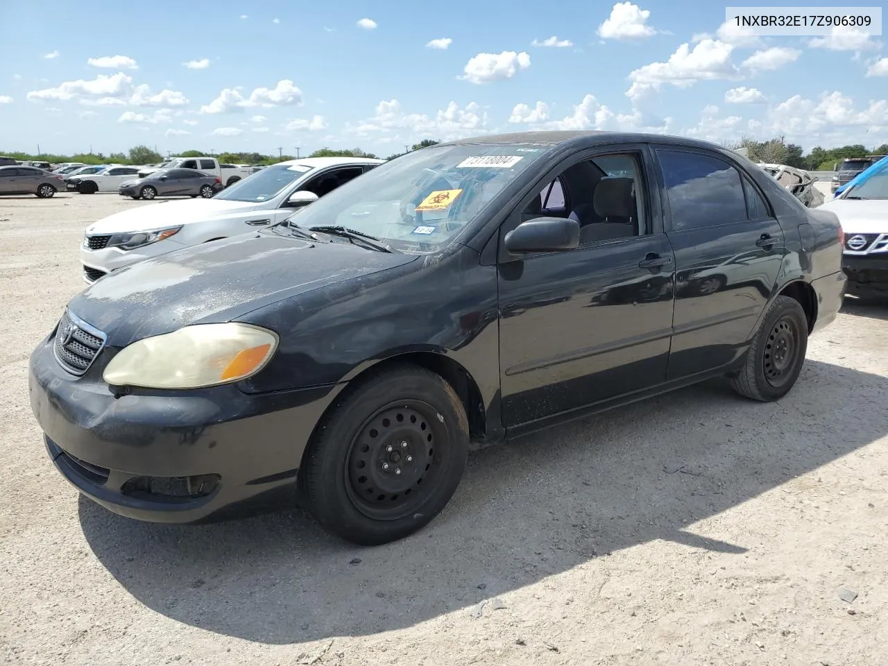 2007 Toyota Corolla Ce VIN: 1NXBR32E17Z906309 Lot: 73118004