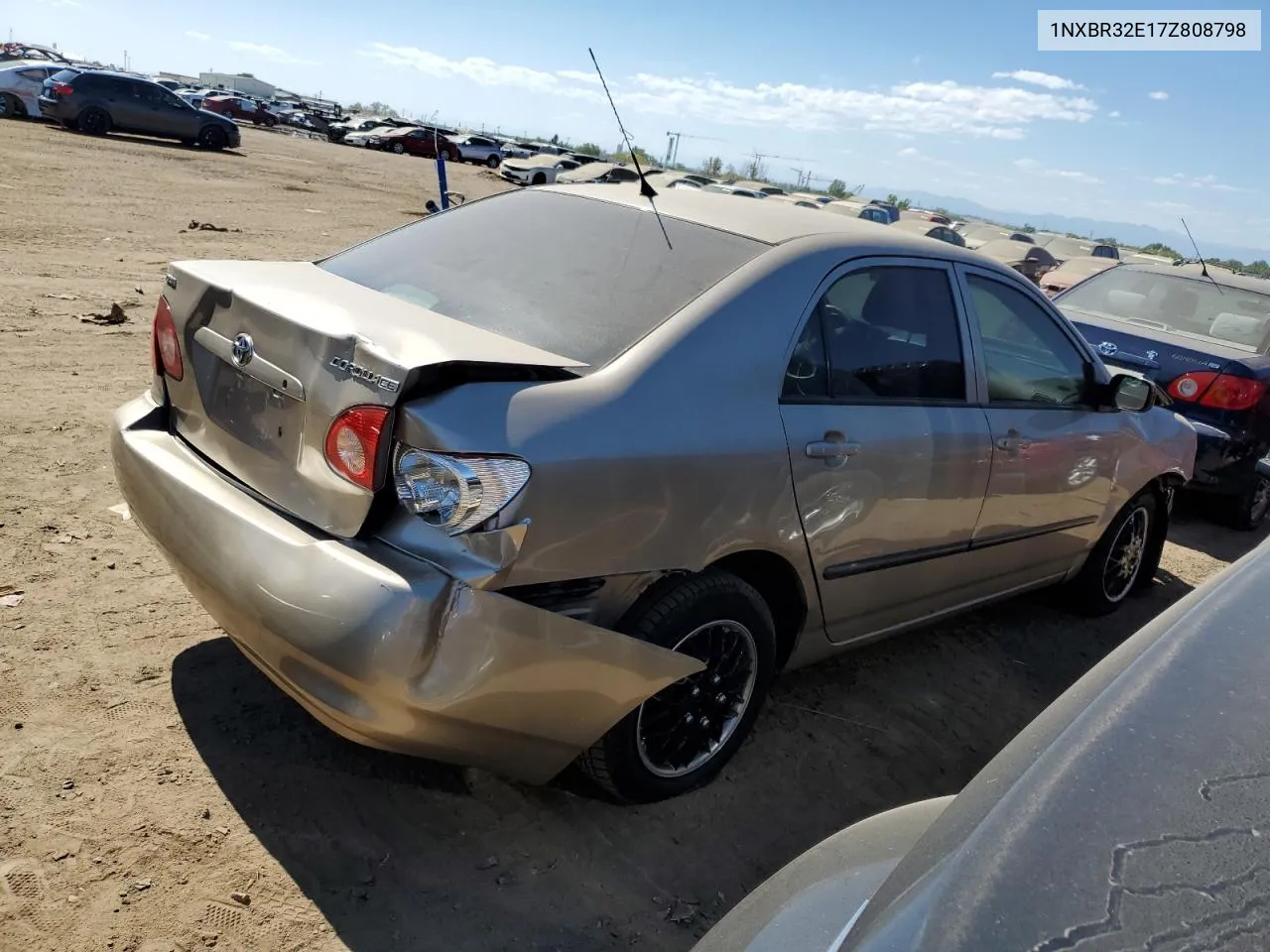 2007 Toyota Corolla Ce VIN: 1NXBR32E17Z808798 Lot: 73200924