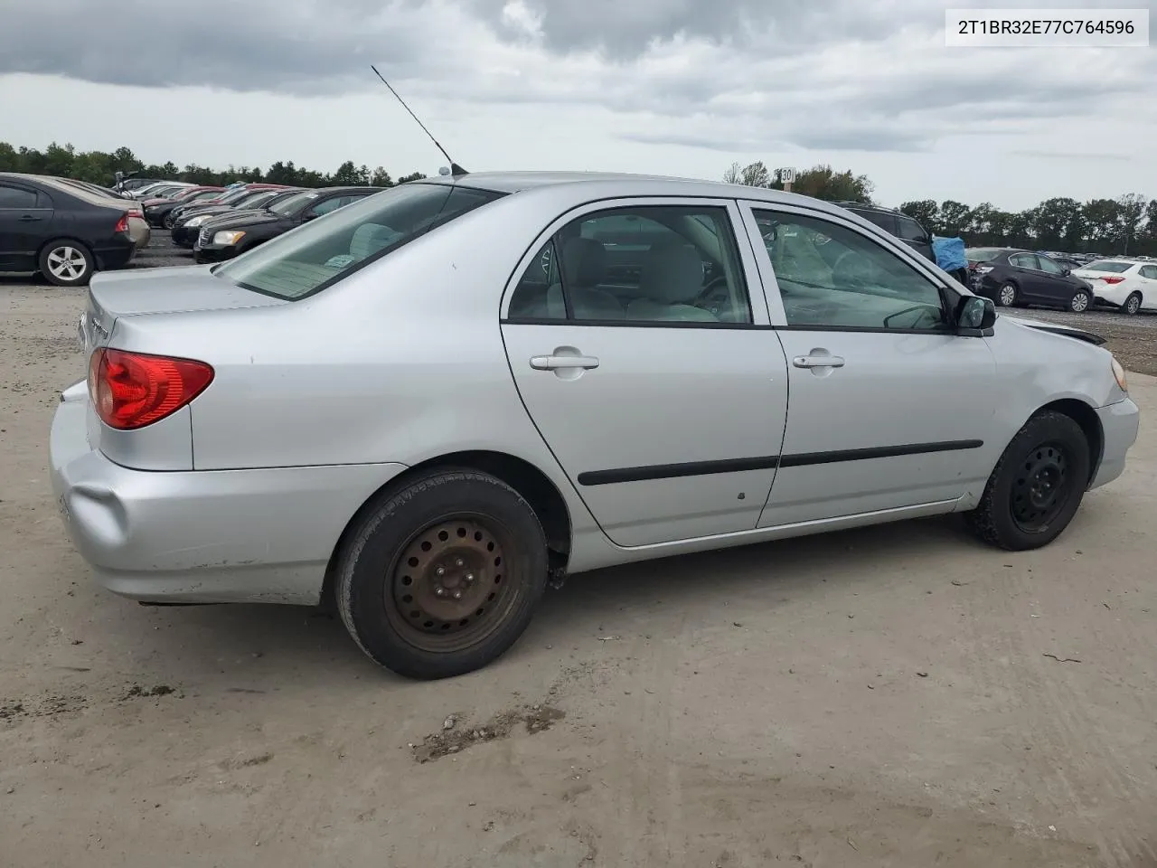 2007 Toyota Corolla Ce VIN: 2T1BR32E77C764596 Lot: 73211424