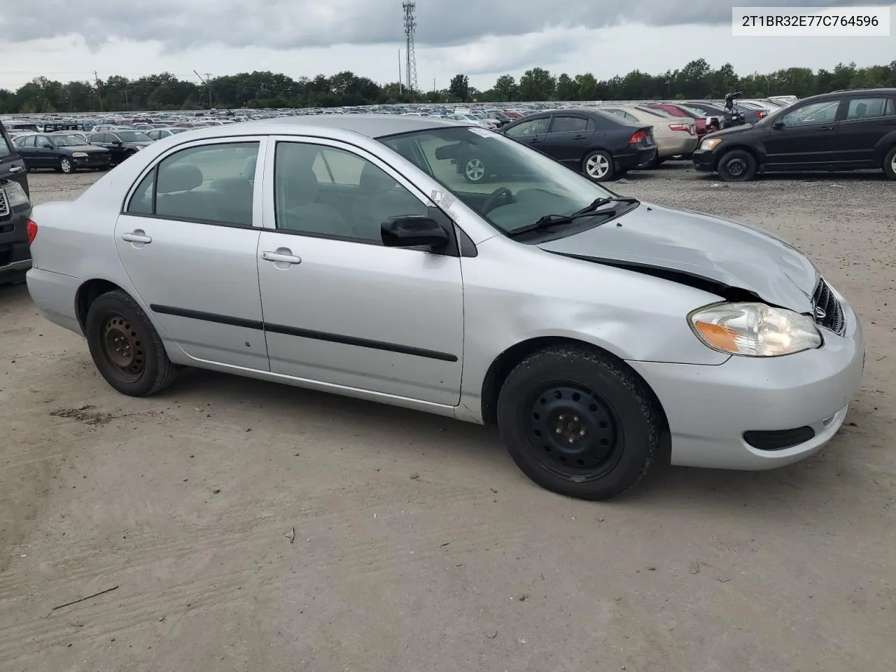 2007 Toyota Corolla Ce VIN: 2T1BR32E77C764596 Lot: 73211424