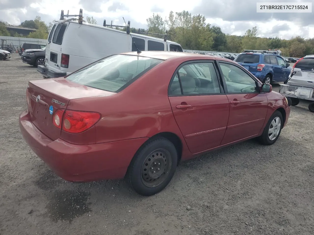 2007 Toyota Corolla Ce VIN: 2T1BR32E17C715524 Lot: 73427374