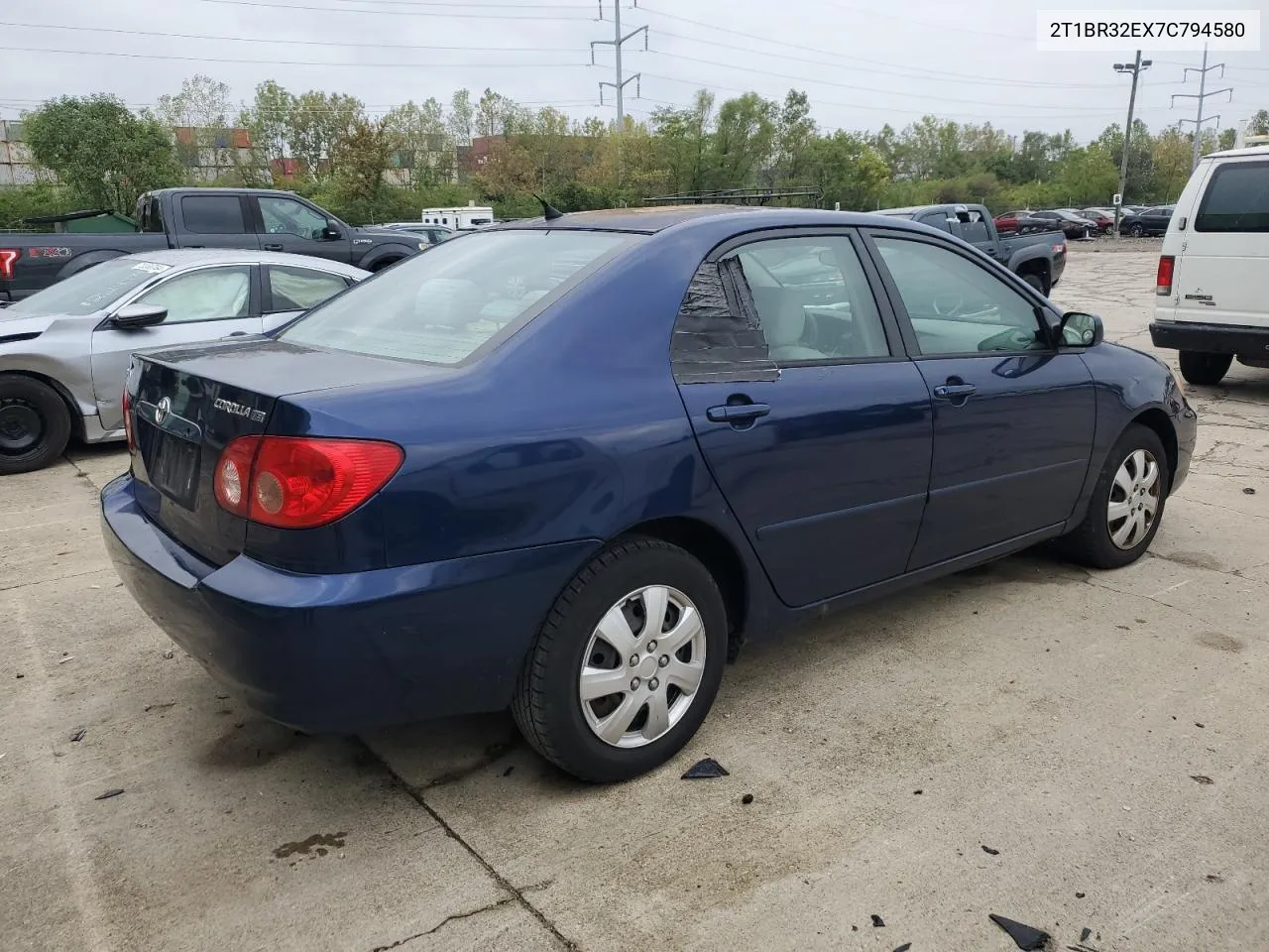 2007 Toyota Corolla Ce VIN: 2T1BR32EX7C794580 Lot: 73535904