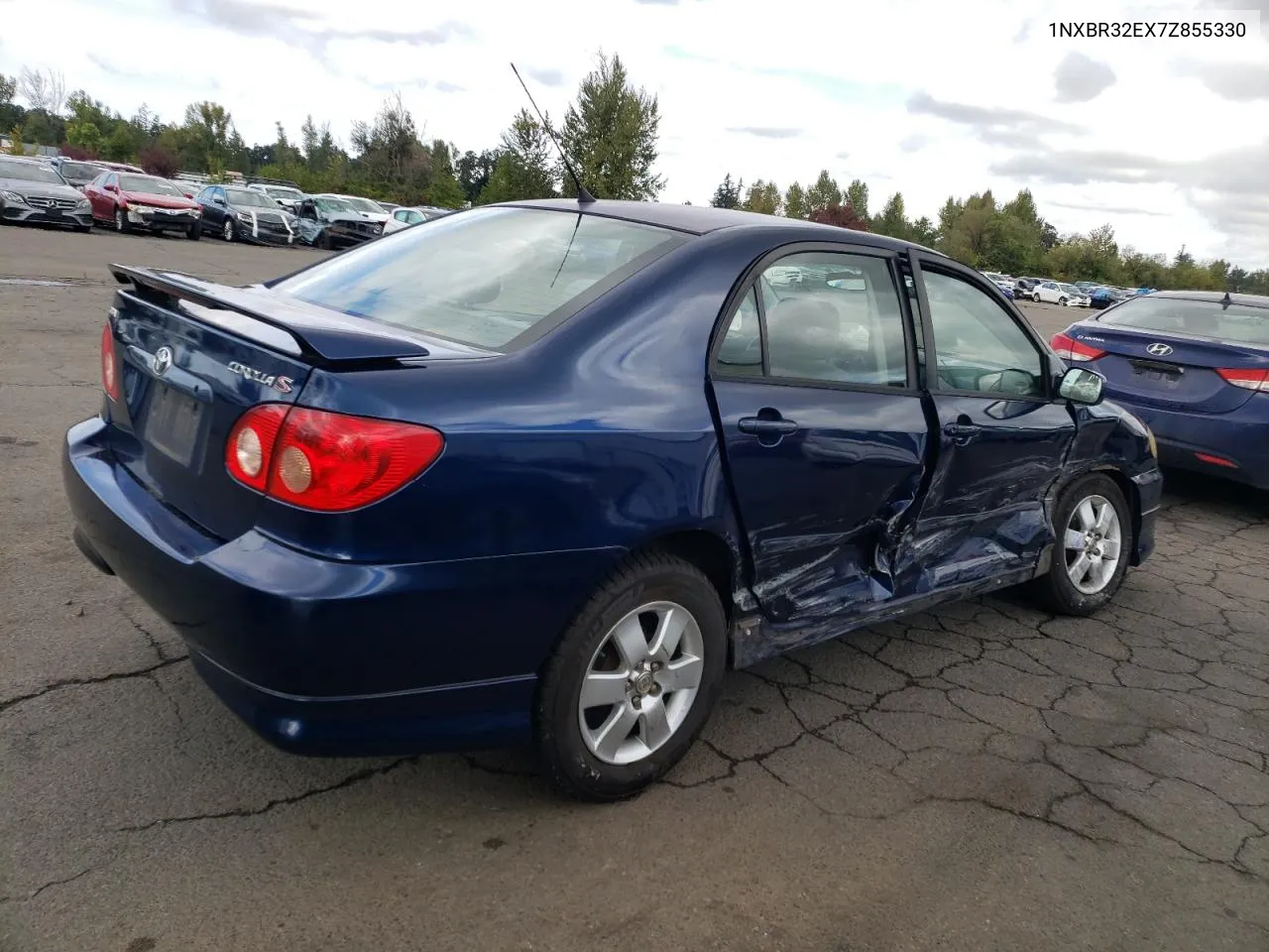 2007 Toyota Corolla Ce VIN: 1NXBR32EX7Z855330 Lot: 73547114