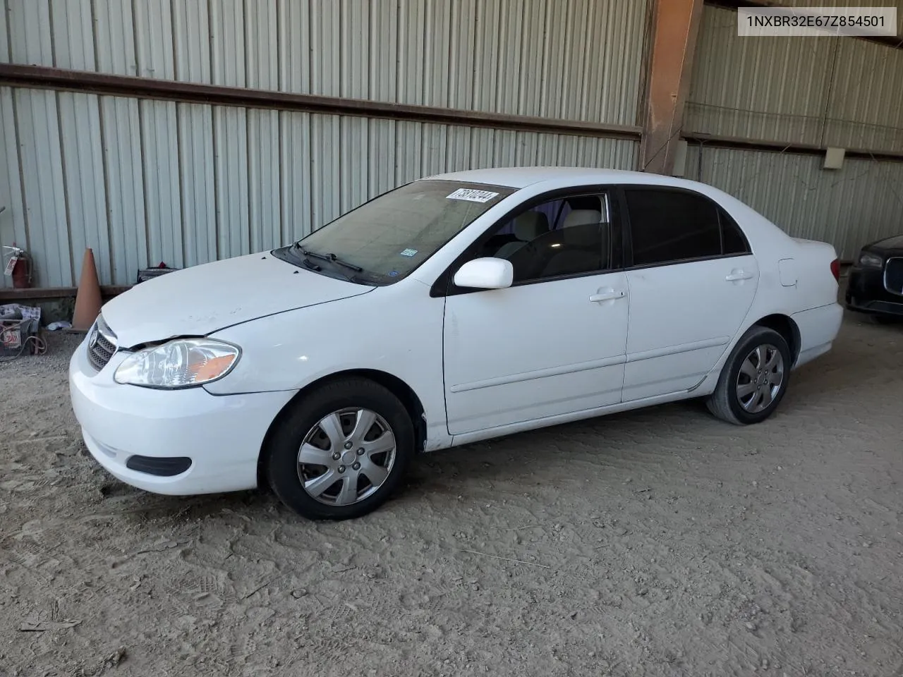 2007 Toyota Corolla Ce VIN: 1NXBR32E67Z854501 Lot: 73810244