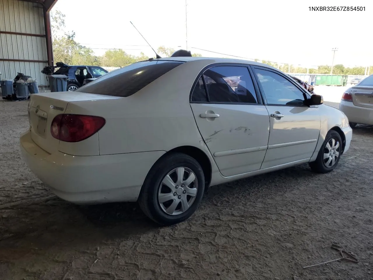 2007 Toyota Corolla Ce VIN: 1NXBR32E67Z854501 Lot: 73810244