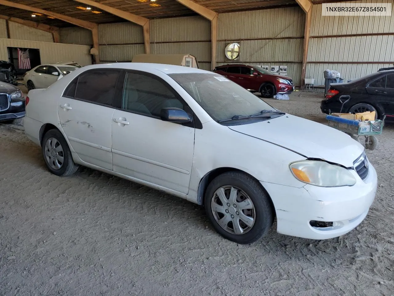 2007 Toyota Corolla Ce VIN: 1NXBR32E67Z854501 Lot: 73810244