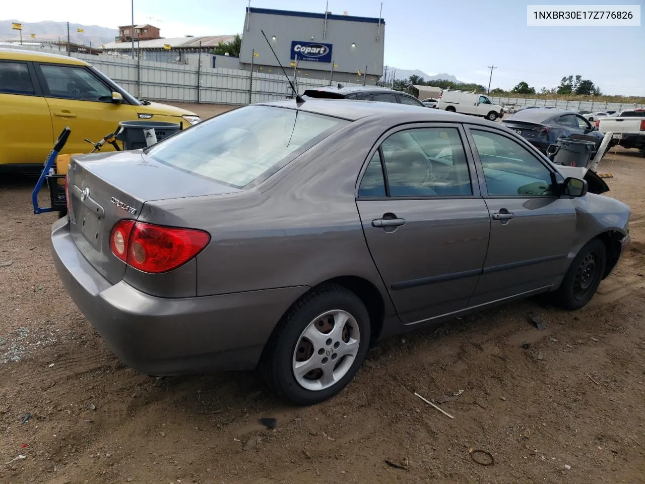 2007 Toyota Corolla Ce VIN: 1NXBR30E17Z776826 Lot: 73958884