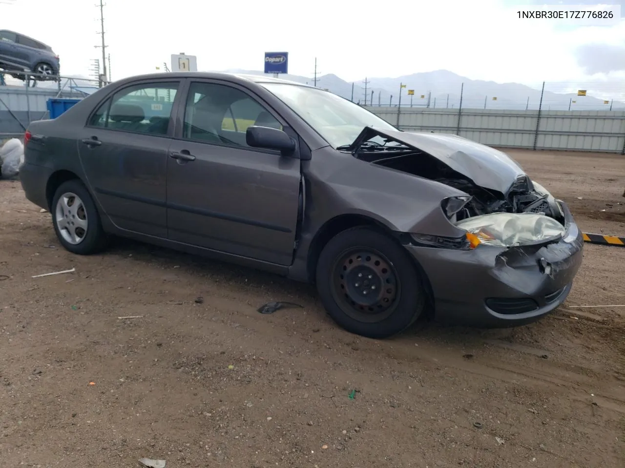 2007 Toyota Corolla Ce VIN: 1NXBR30E17Z776826 Lot: 73958884