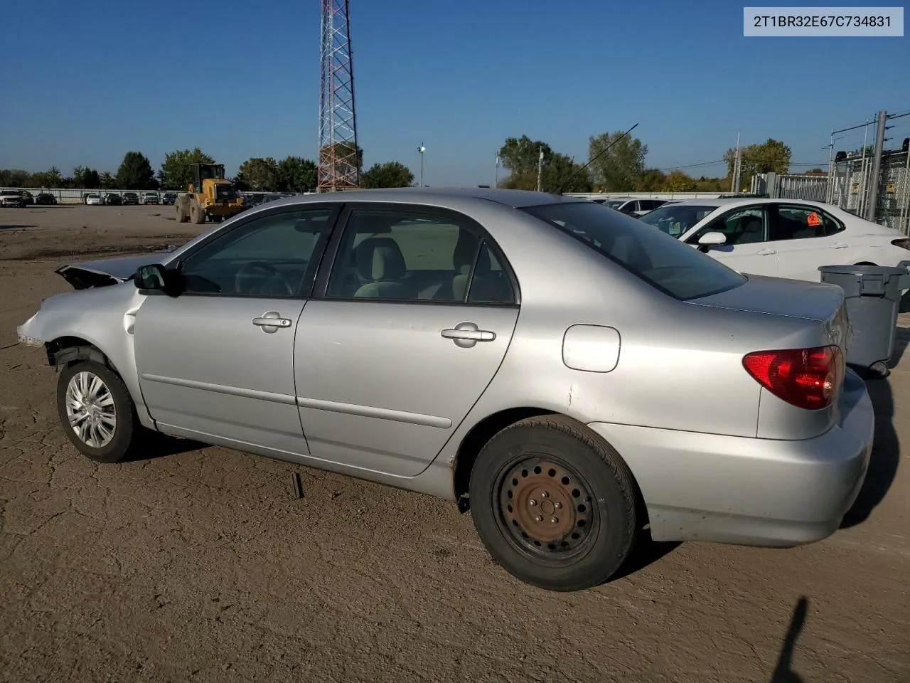 2007 Toyota Corolla Ce VIN: 2T1BR32E67C734831 Lot: 73966824