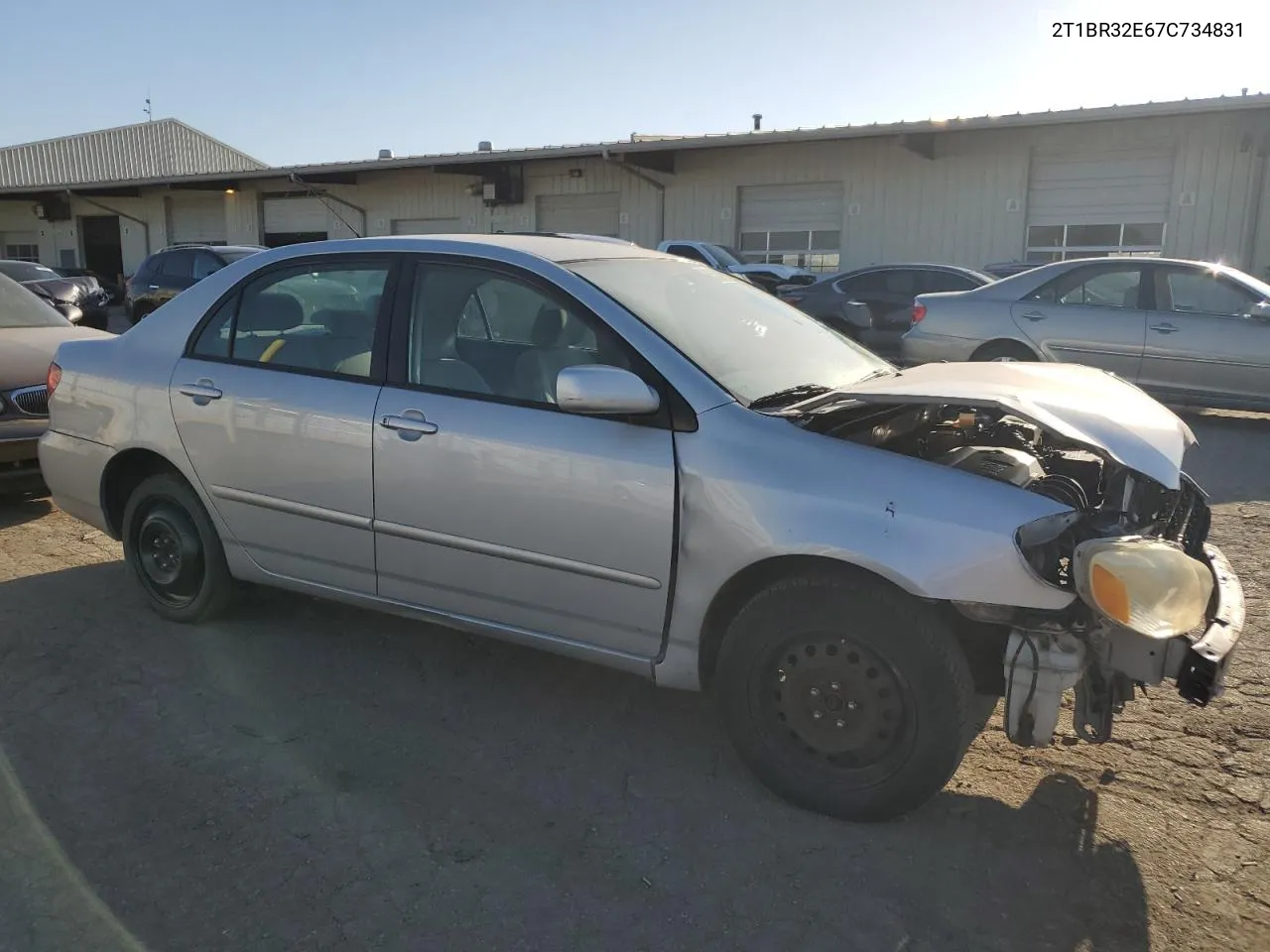 2007 Toyota Corolla Ce VIN: 2T1BR32E67C734831 Lot: 73966824